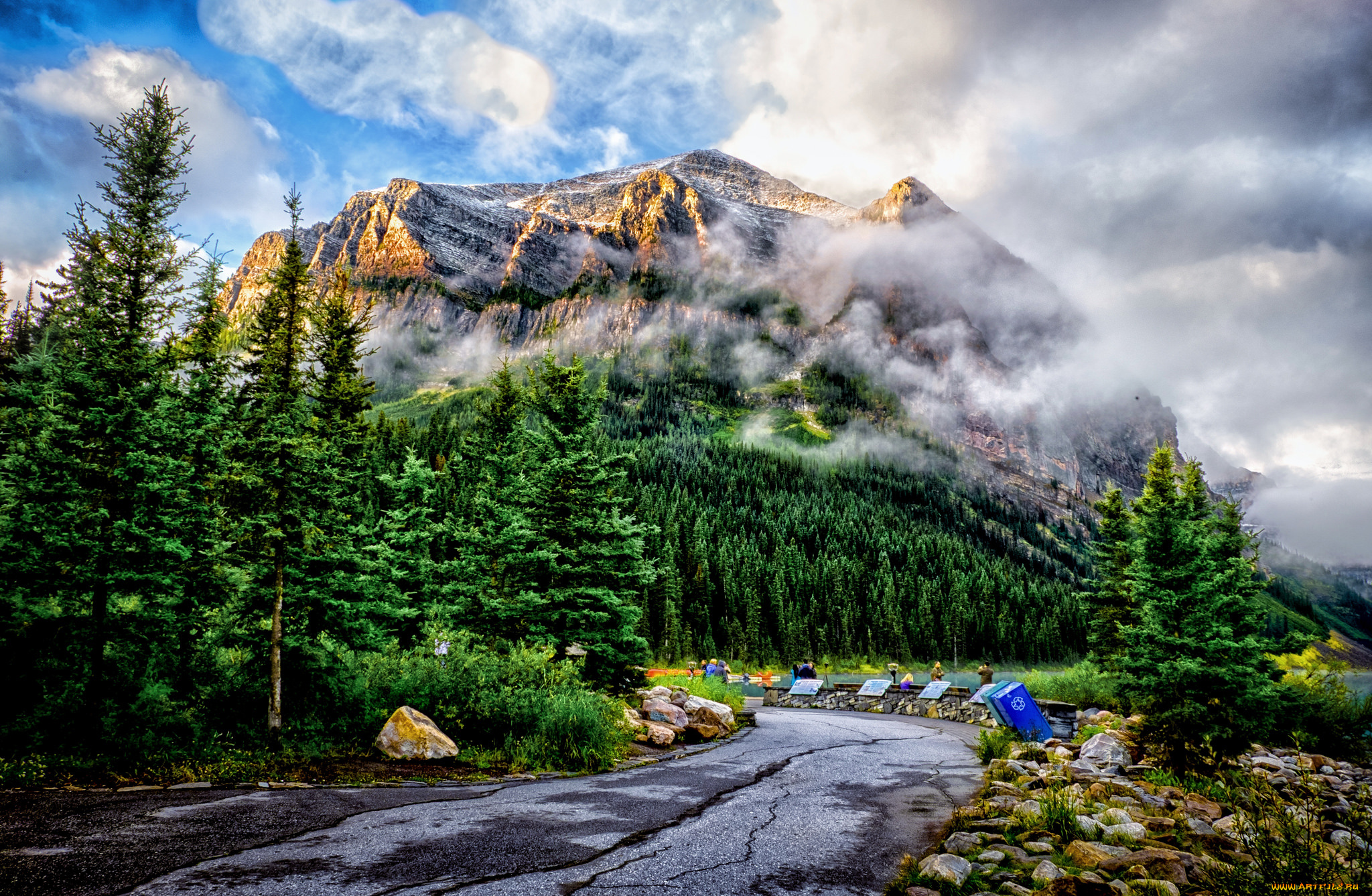 природа, горы, простор