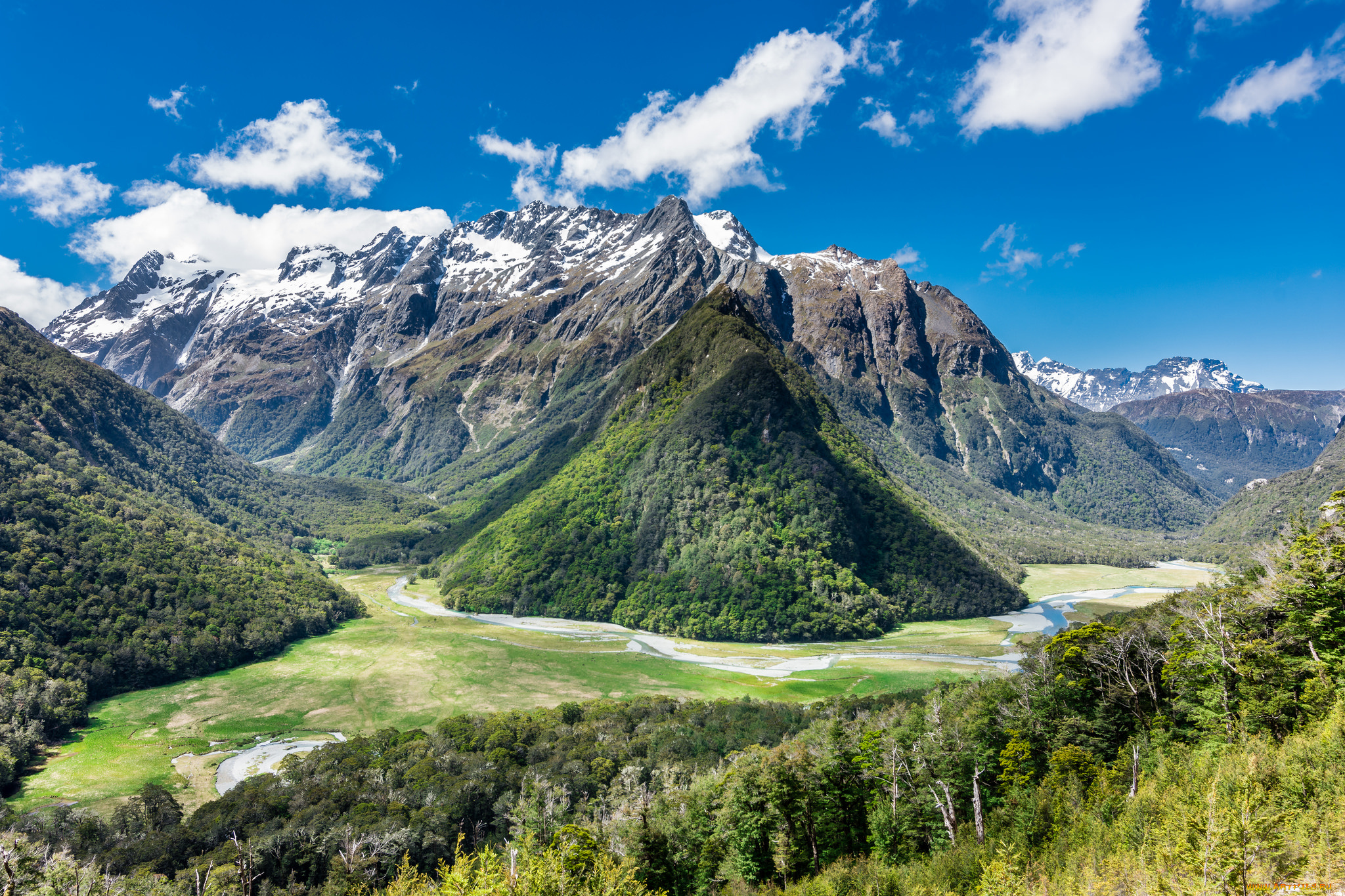 природа, горы, простор