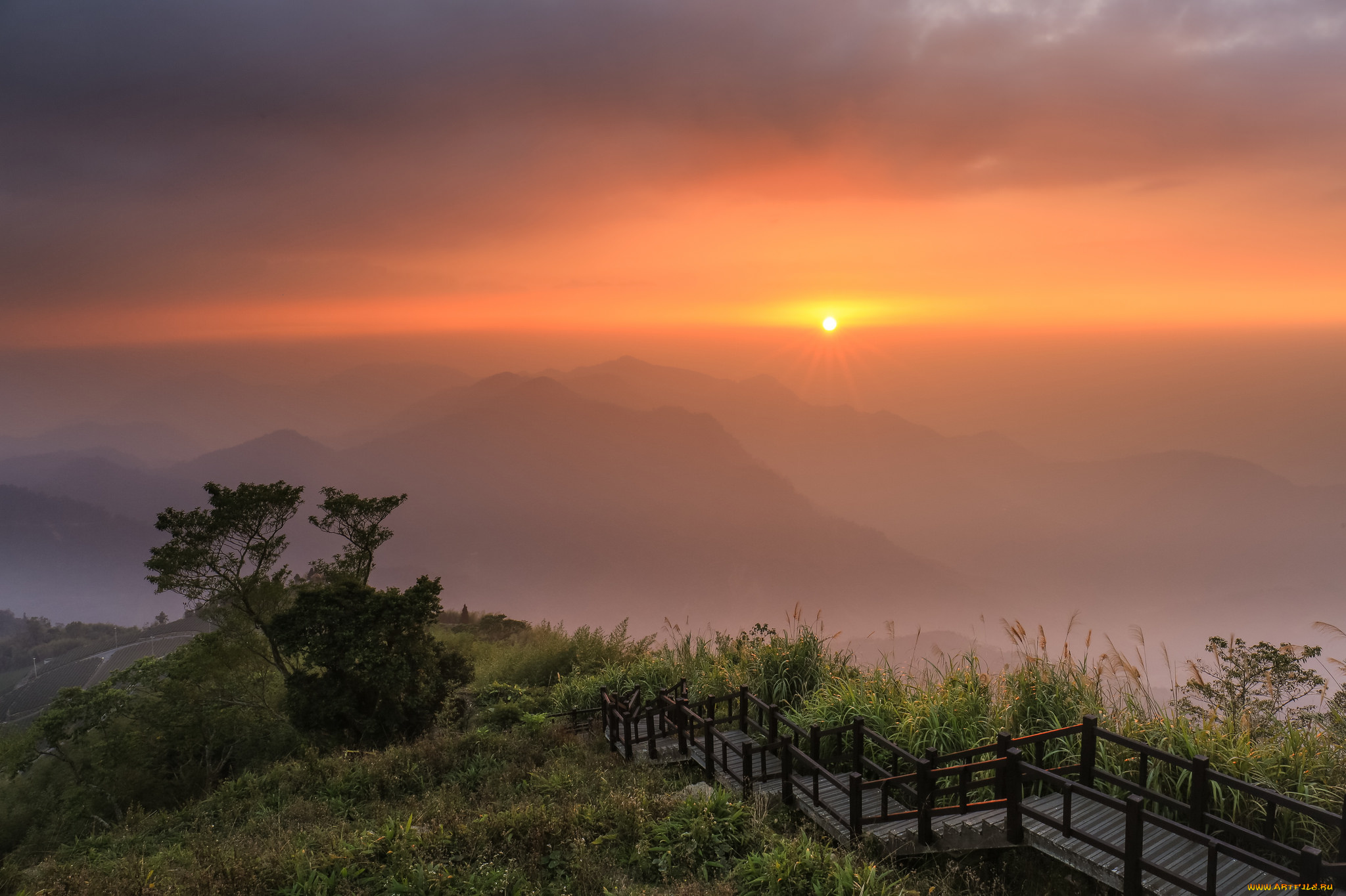 природа, восходы, закаты, рассвет