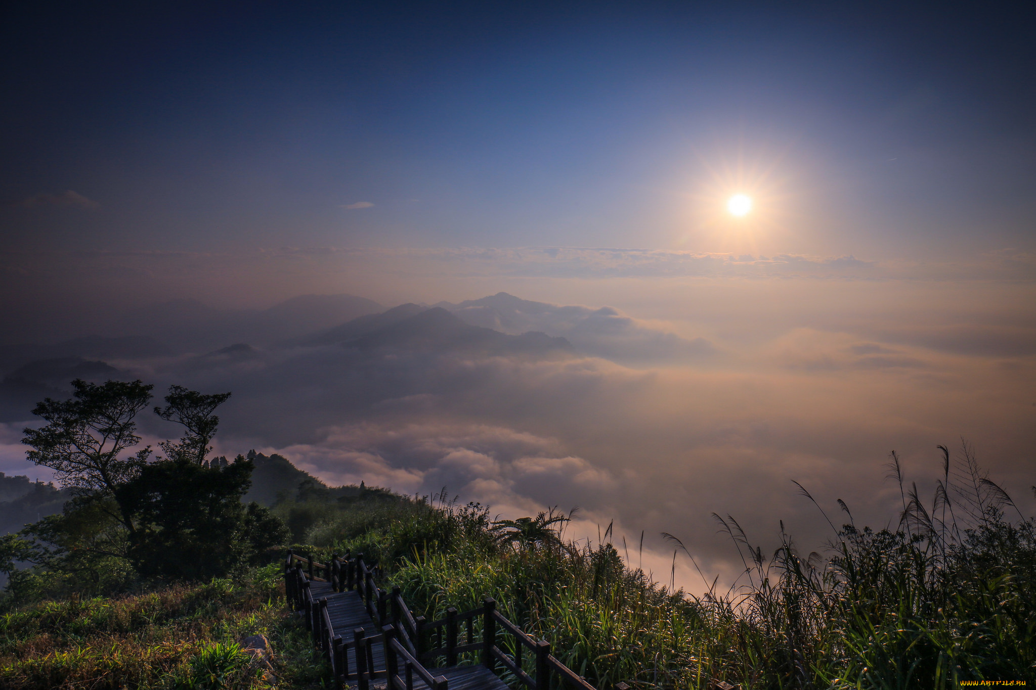 природа, восходы, закаты, рассвет