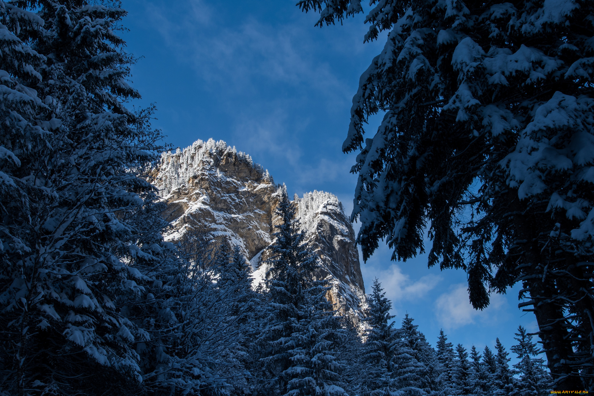 природа, горы, простор