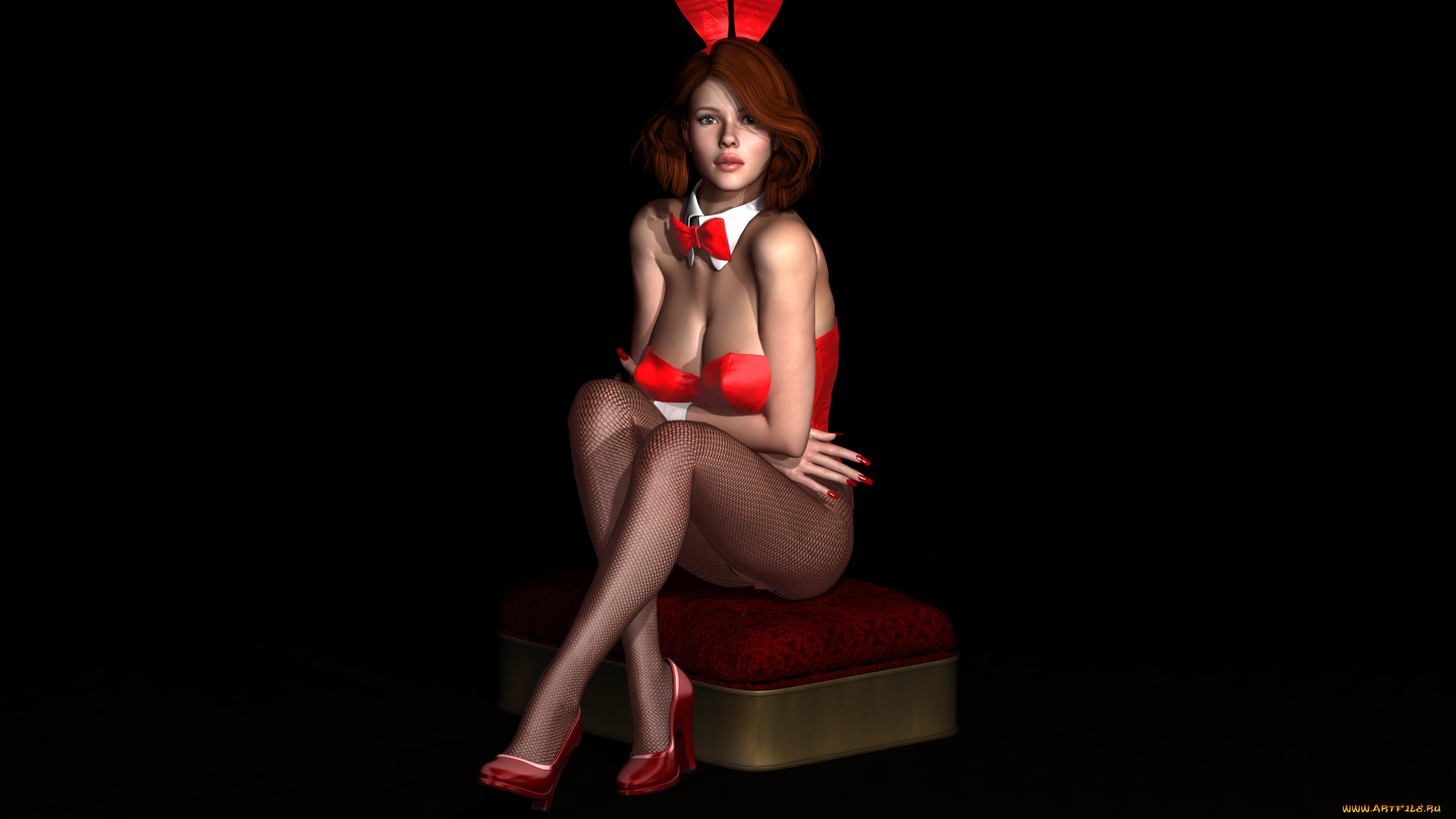 3д, графика, люди, , people, девушка, фон, взгляд