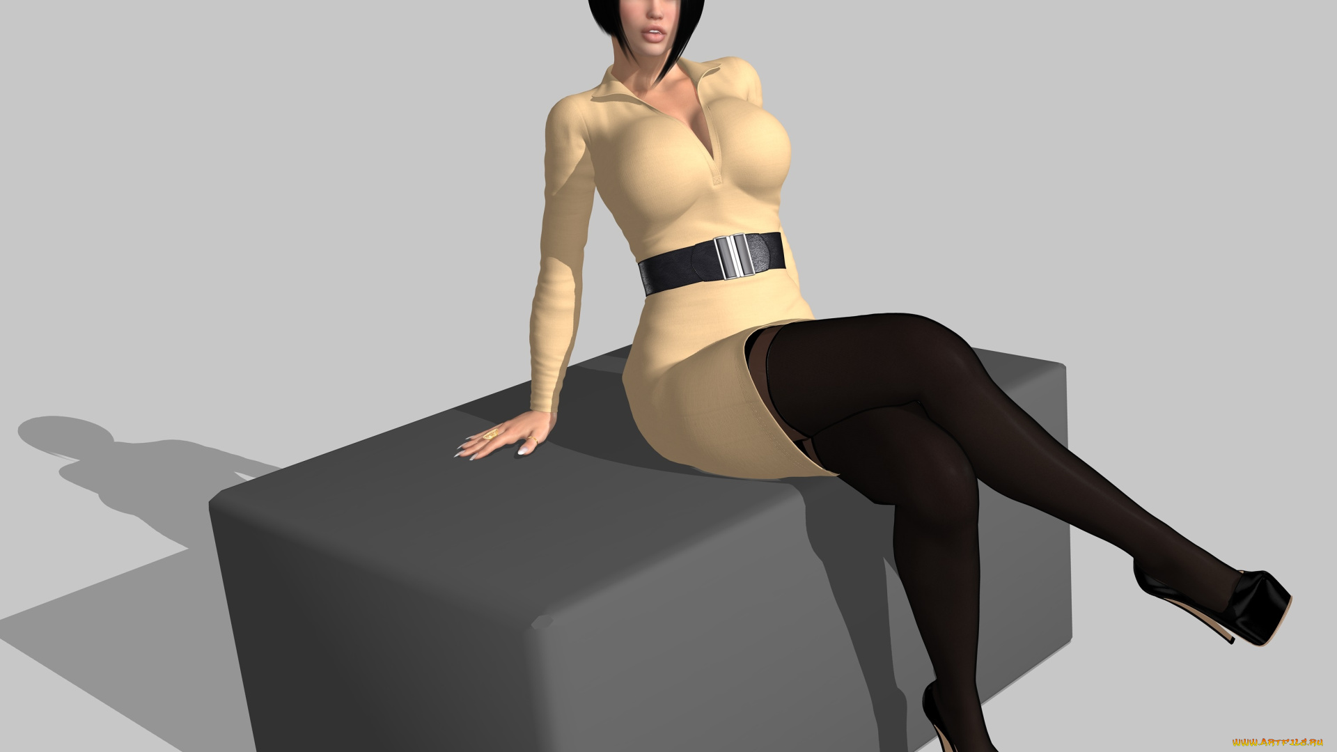 3д, графика, люди, , people, фон, взгляд, девушка