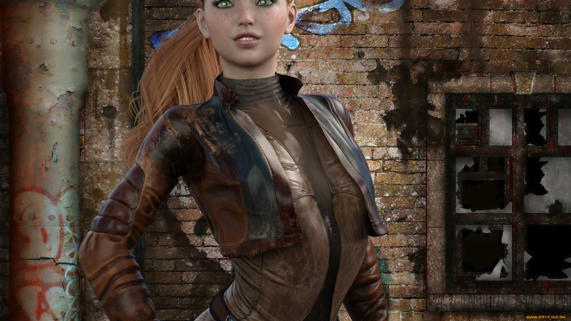 3д, графика, люди, , people, фон, взгляд, девушка