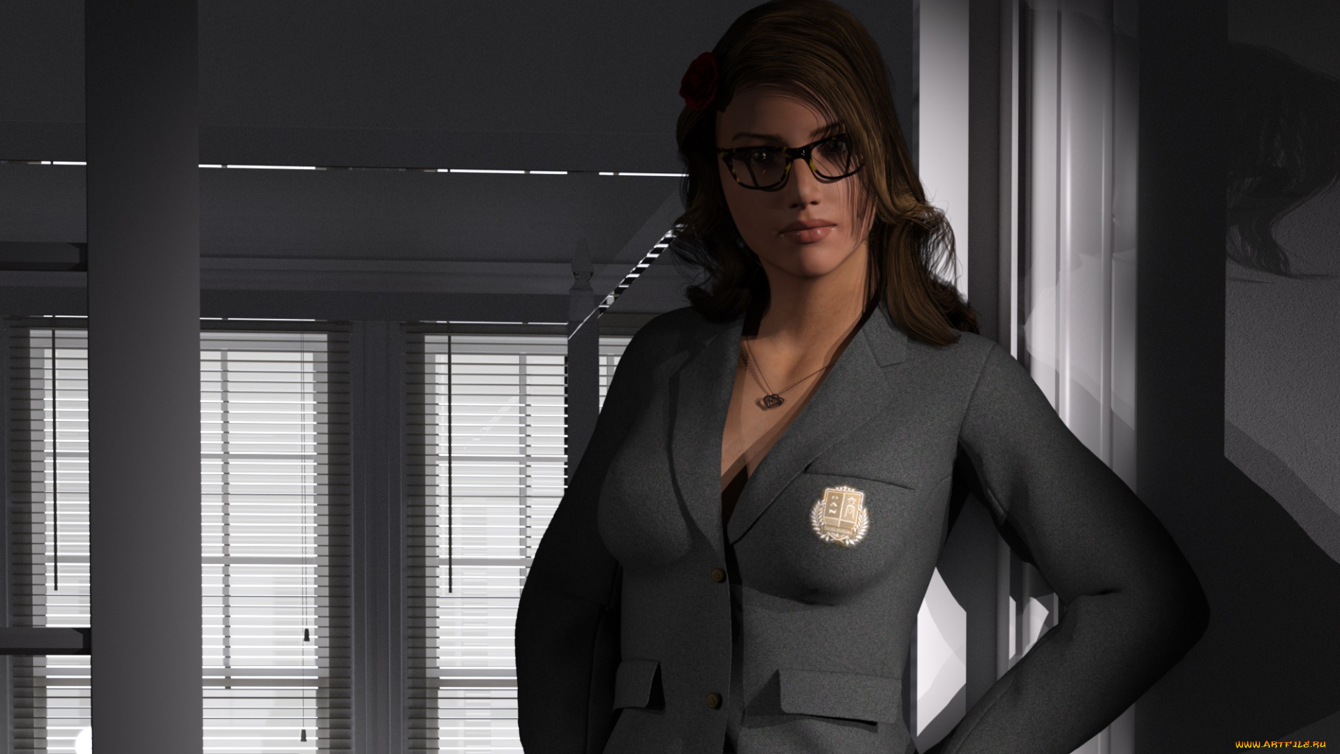 3д, графика, люди, , people, взгляд, девушка, фон