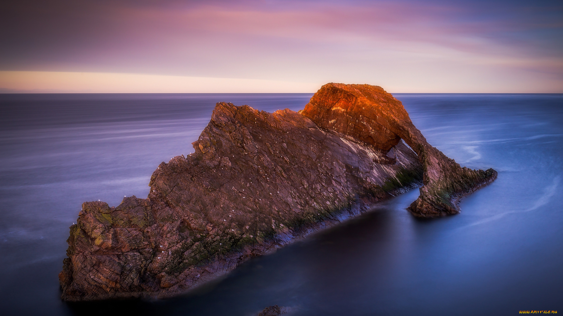 природа, побережье, простор