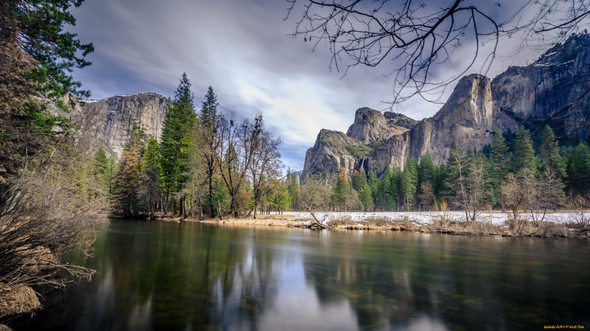 природа, реки, озера, простор