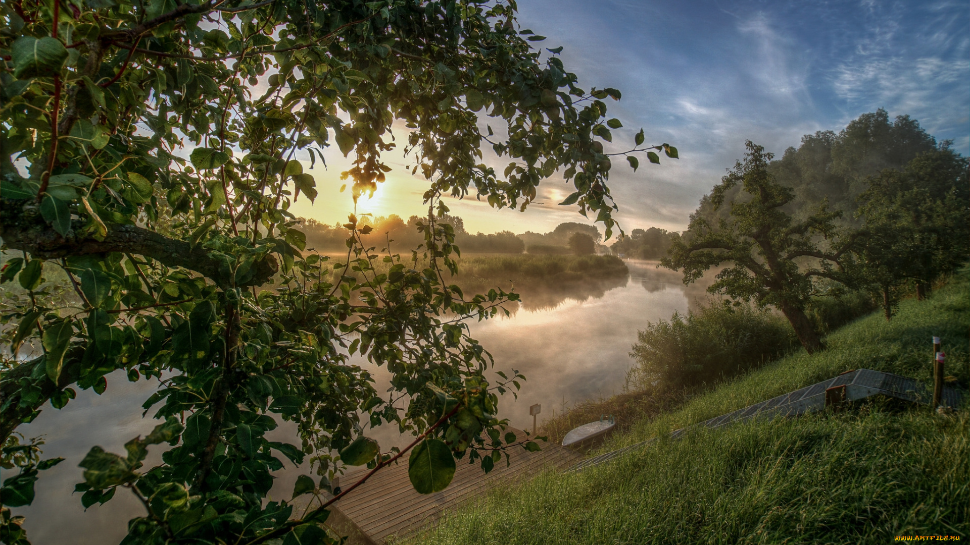 природа, реки, озера, простор