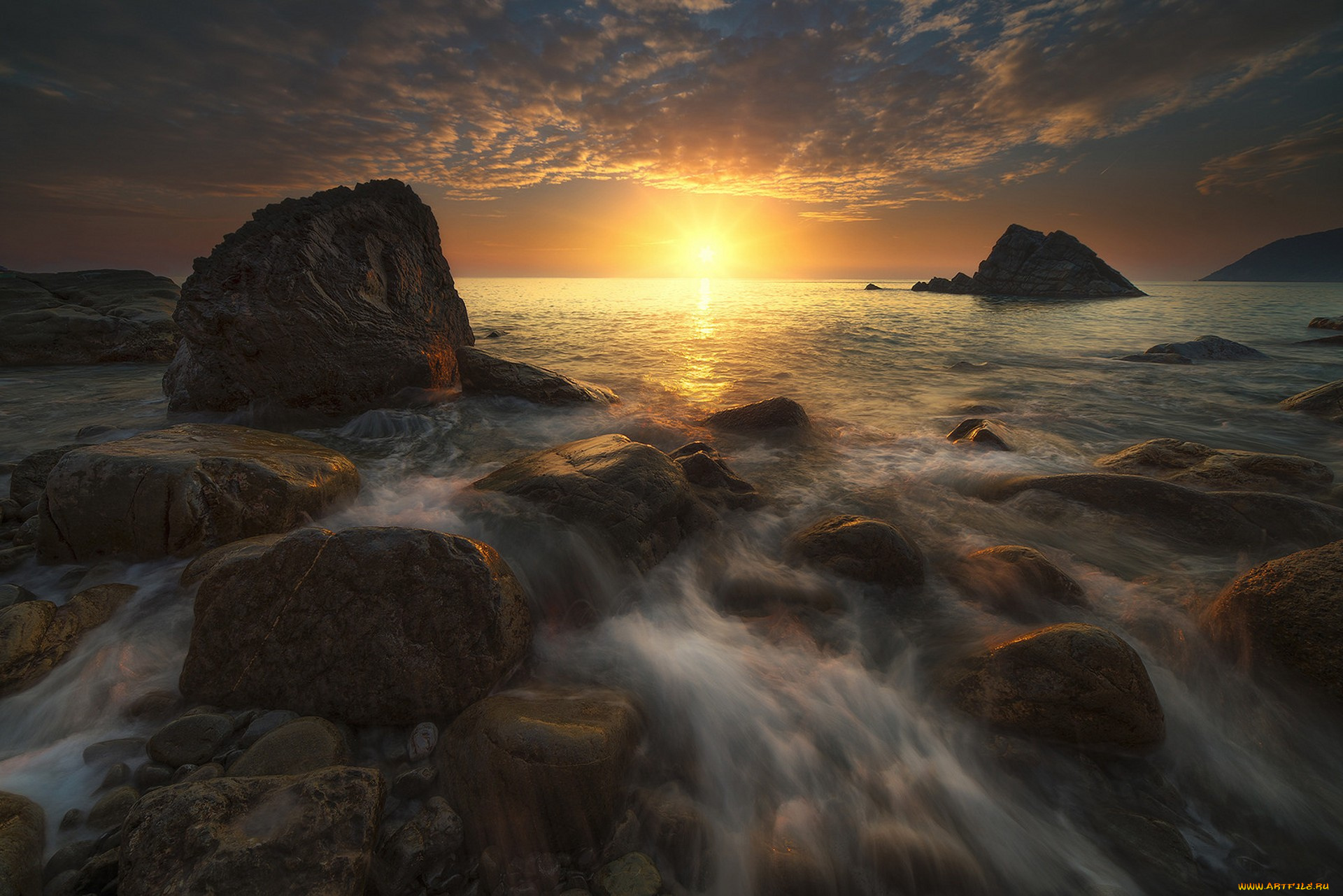 природа, восходы, закаты, простор