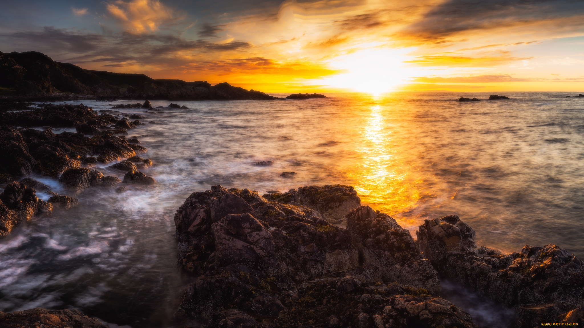 природа, восходы, закаты, простор