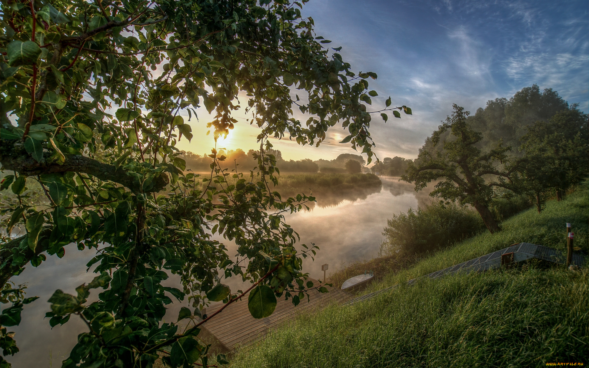 природа, реки, озера, простор