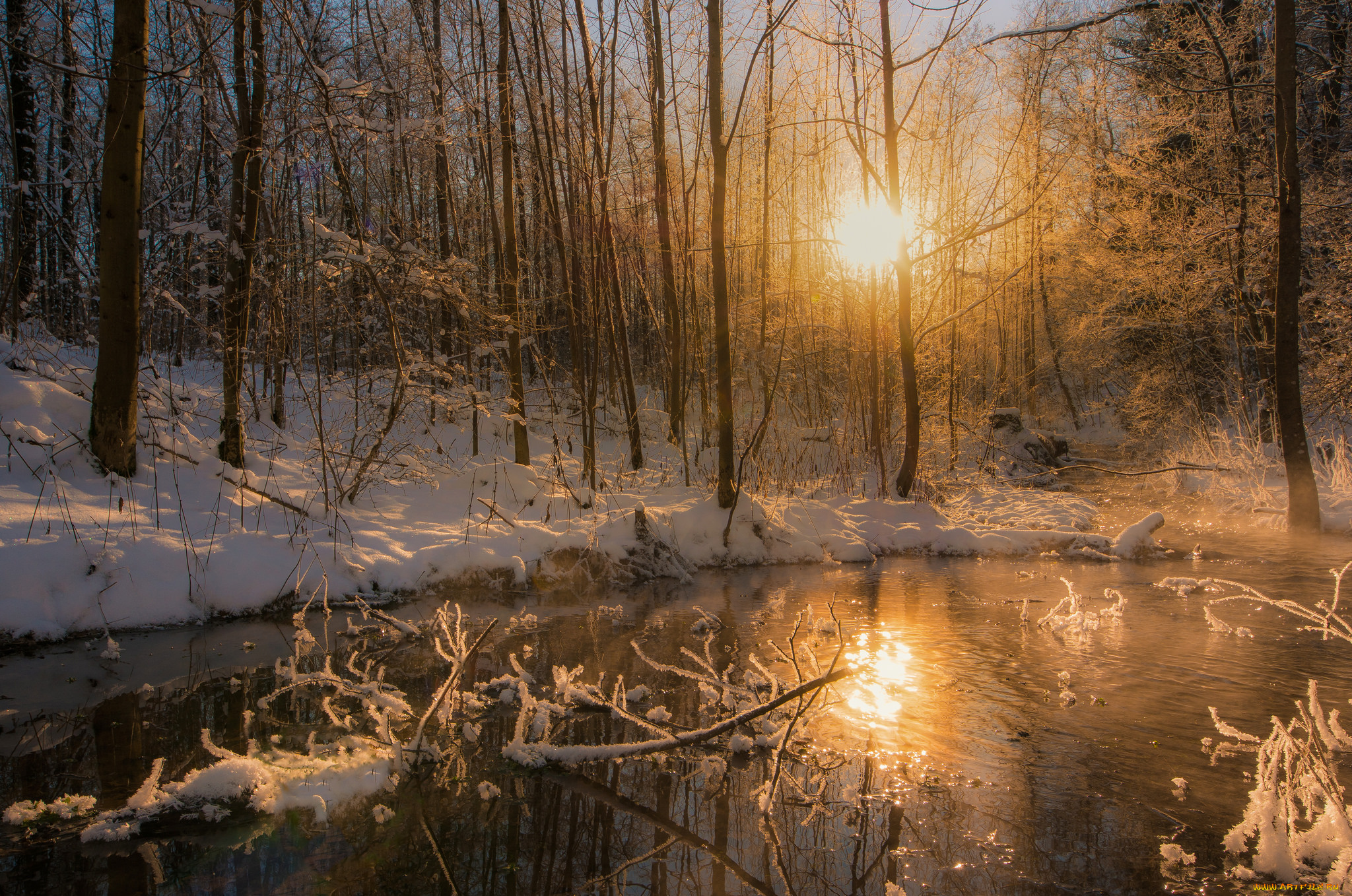 природа, реки, озера, простор