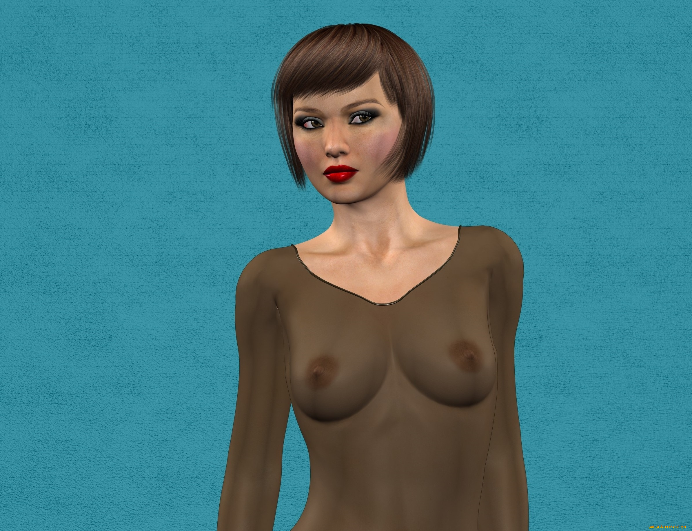 3д, графика, люди, , people, взгляд, девушка, фон