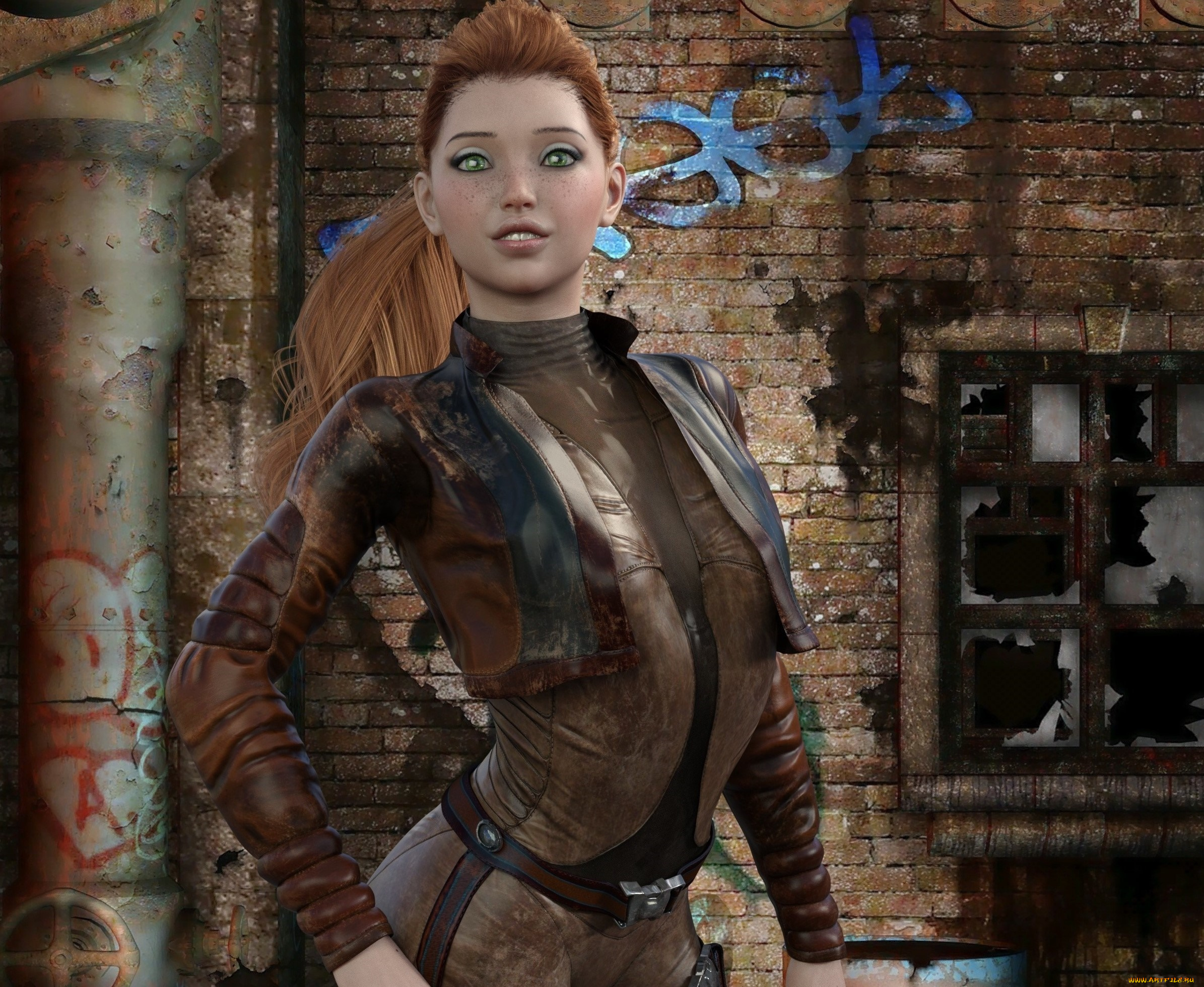 3д, графика, люди, , people, фон, взгляд, девушка