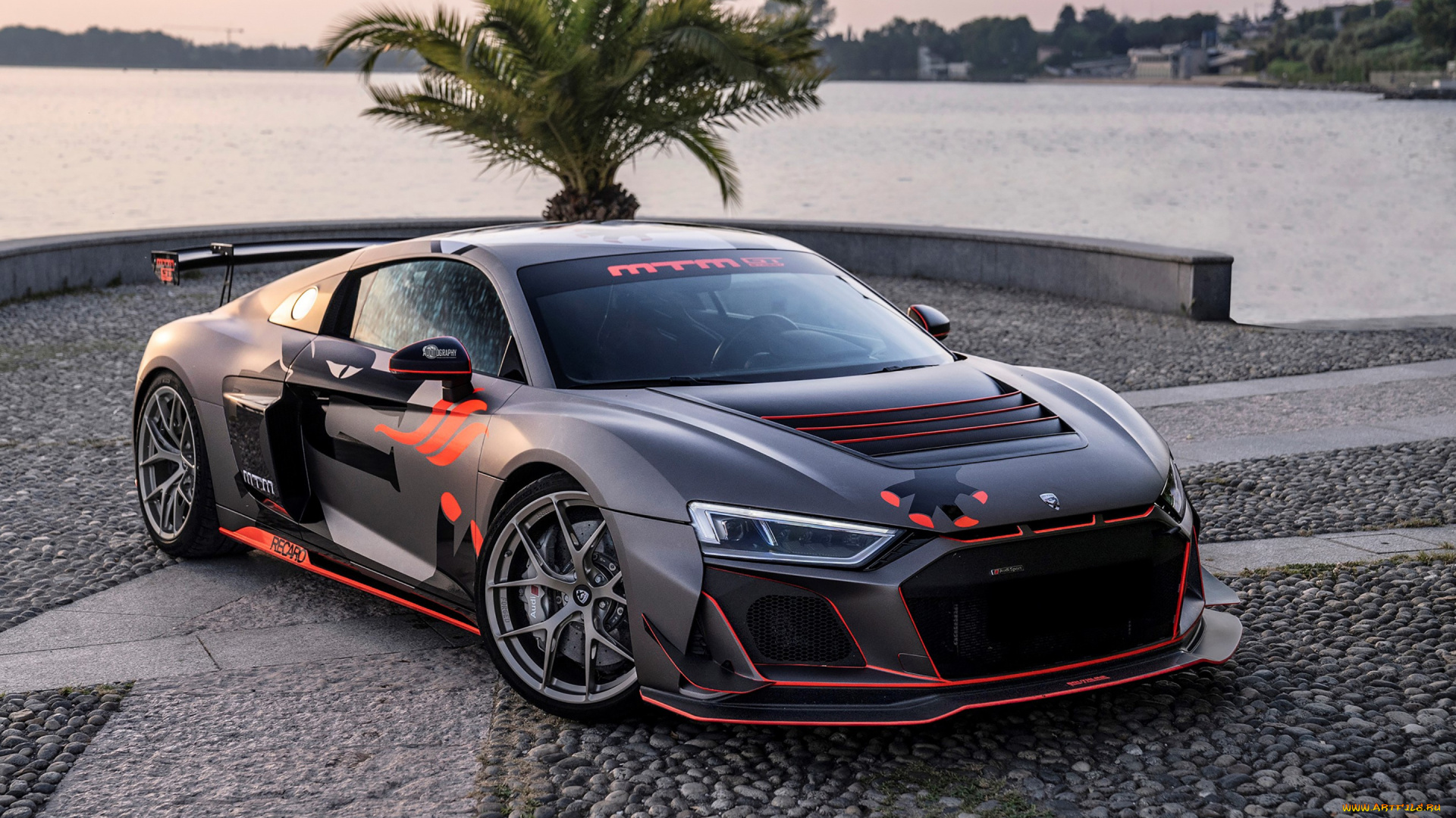 автомобили, audi, 2022, r8, lms, gt4, вид, спереди, экстерьер, тюнинг, немецкий, спорткар, ауди