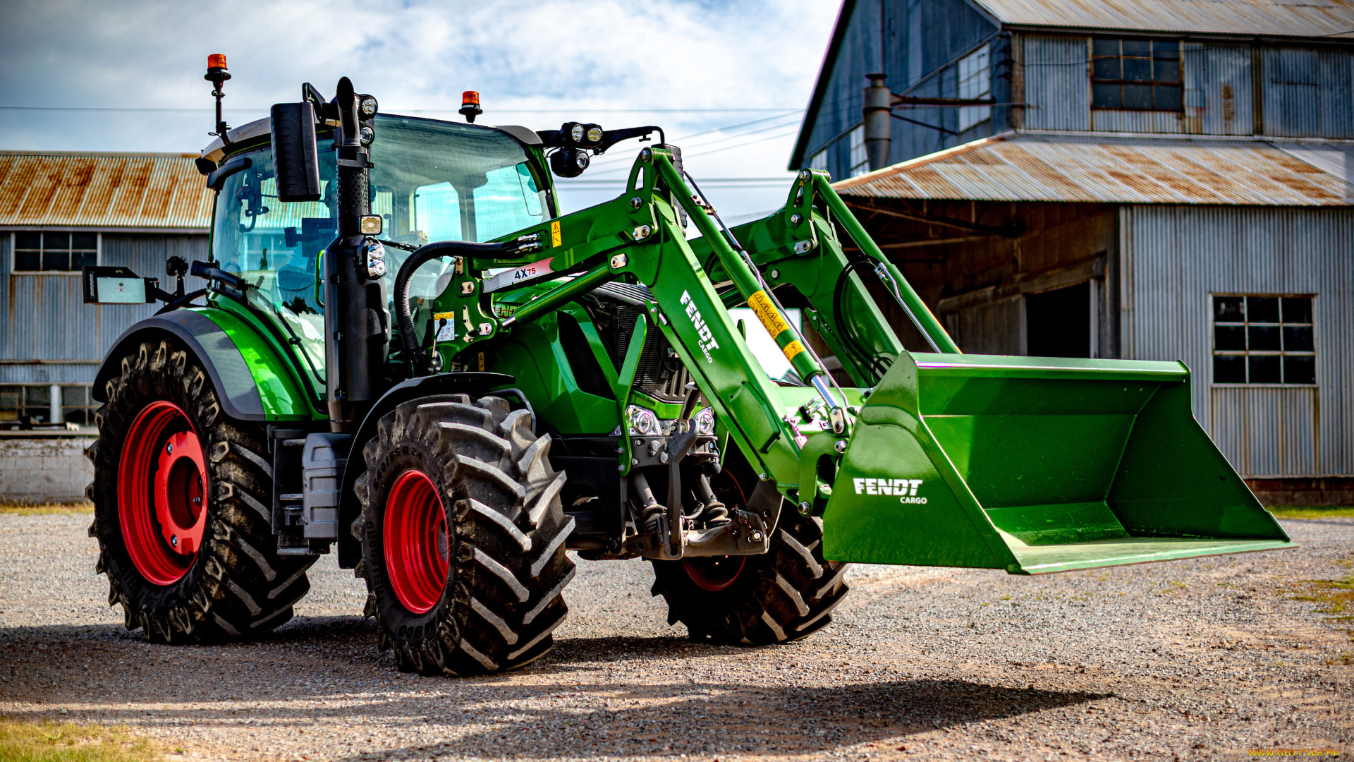 техника, фронтальные, погрузчики, fendt