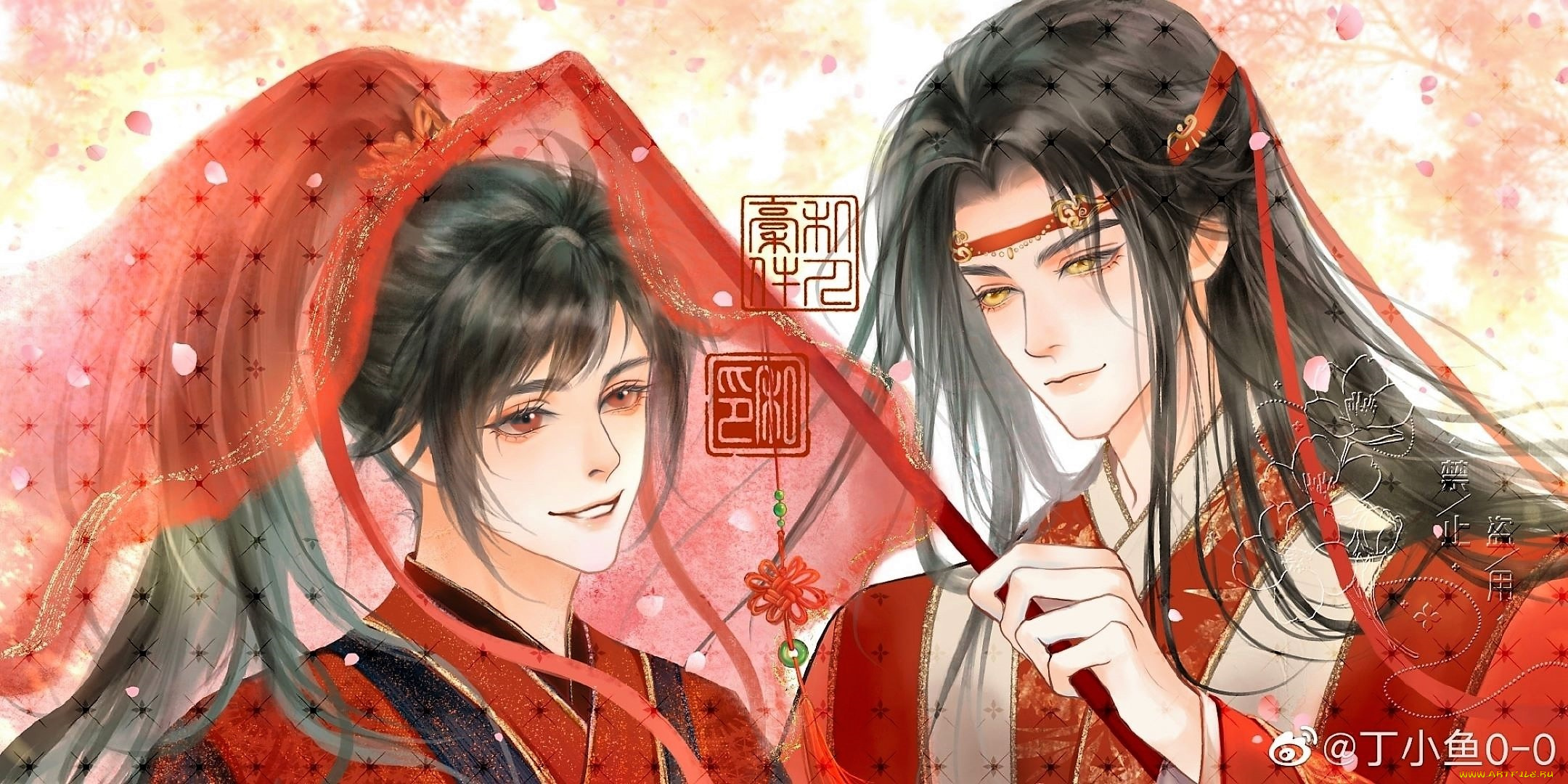 аниме, mo, dao, zu, shi, вэй, усянь, лань, ванцзи, свадьба