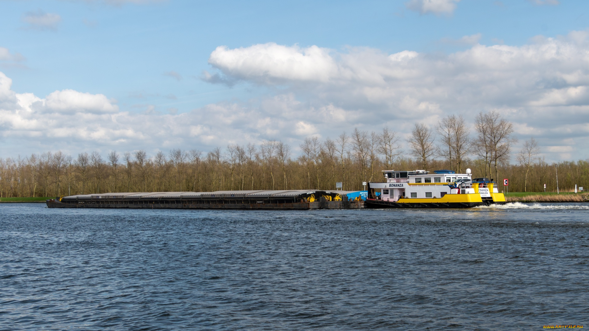 корабли, баржи, баржа