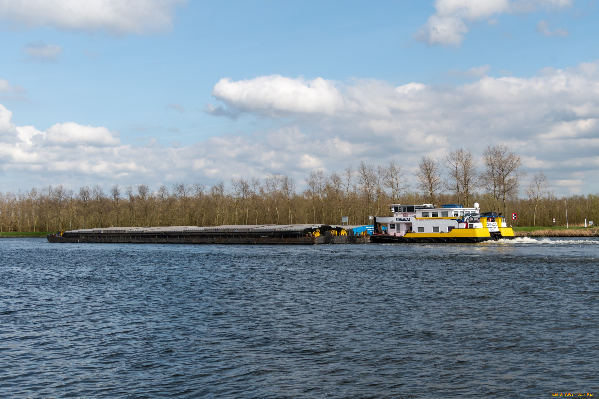 корабли, баржи, баржа