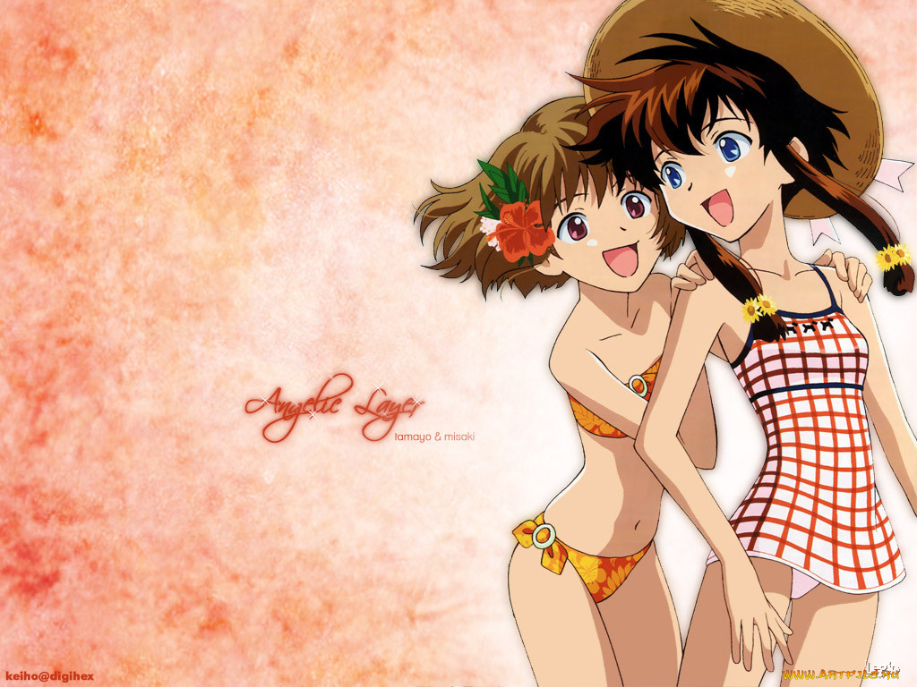 аниме, angelic, layer