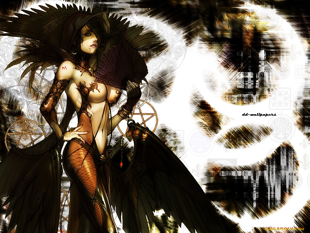 аниме, angels, demons