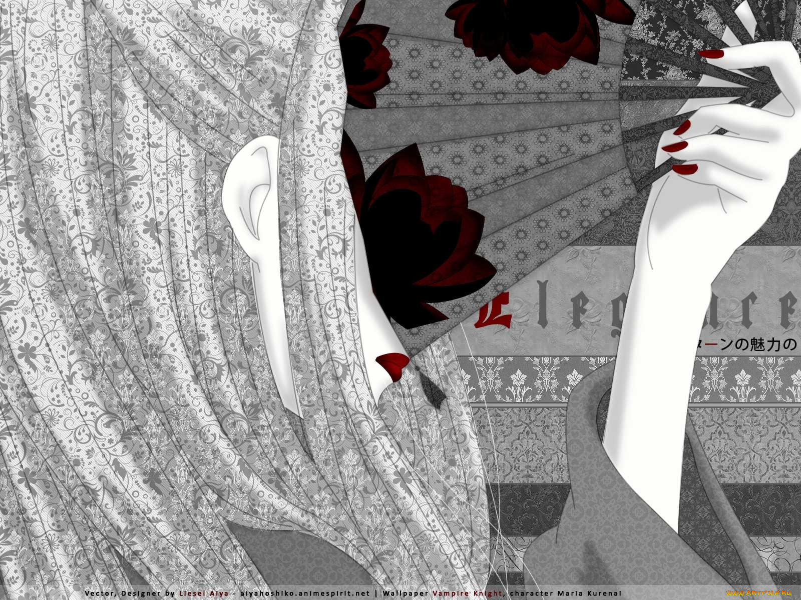 maria, kurenai, аниме, vampire, knight