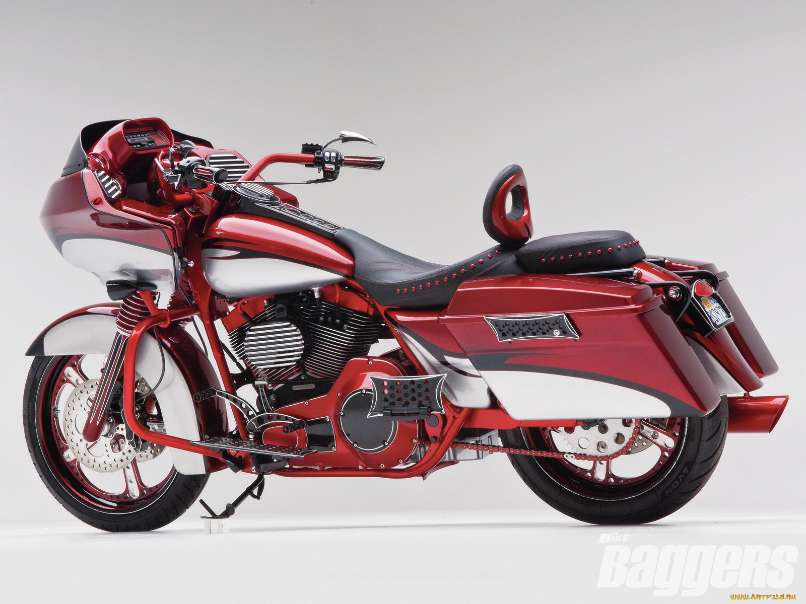 2002, harley, davidson, road, king, мотоциклы, customs, roadking