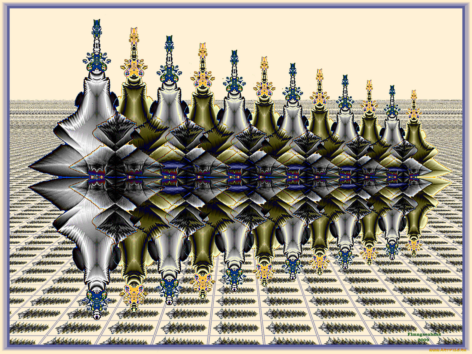 3д, графика, fractal, фракталы, фрактал