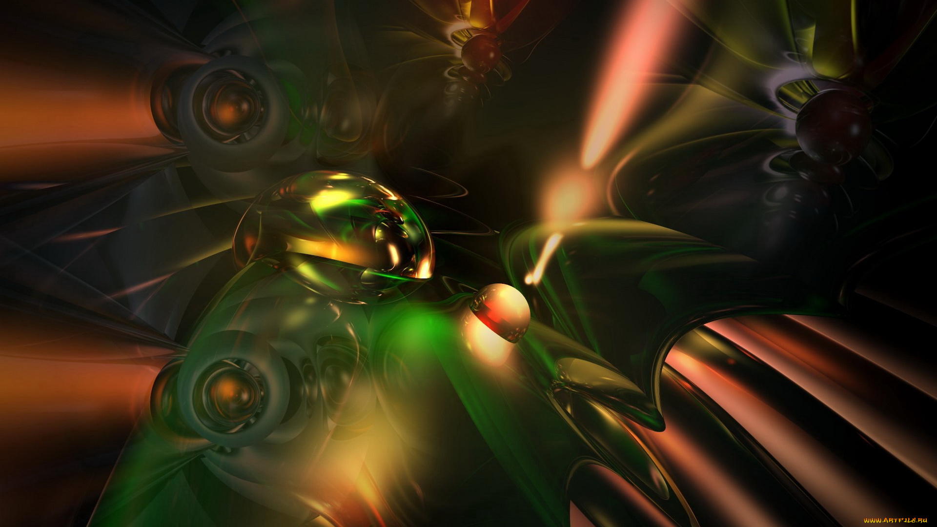 3д, графика, abstract, абстракции