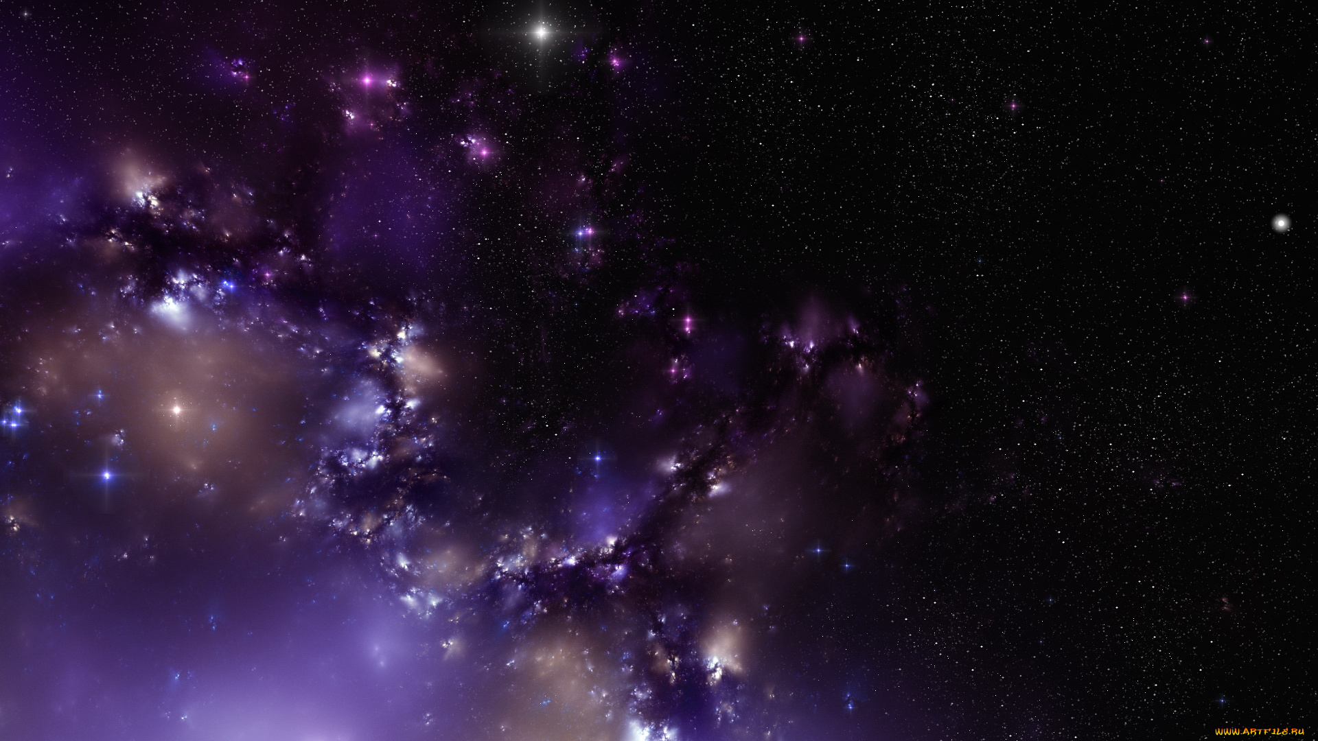 космос, галактики, туманности, туманость