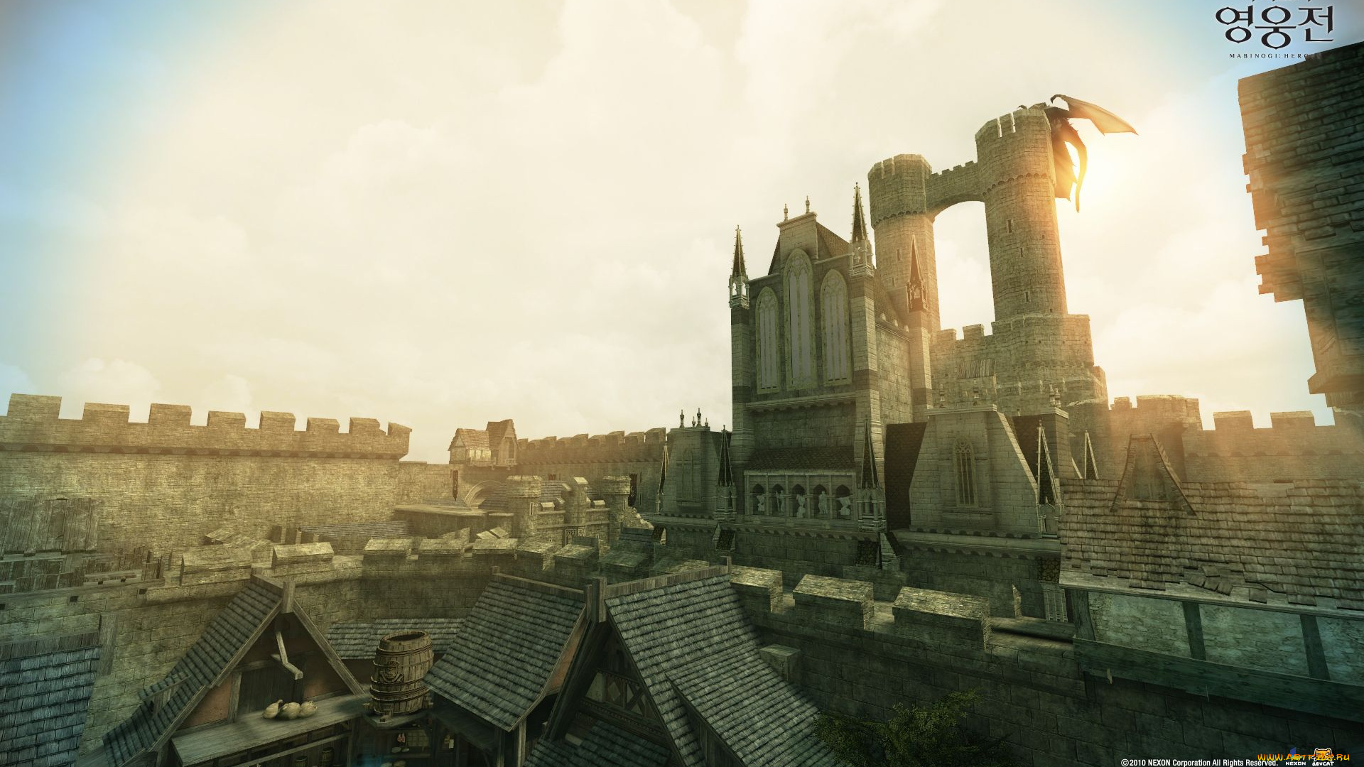 видео, игры, vindictus, дома, крепость