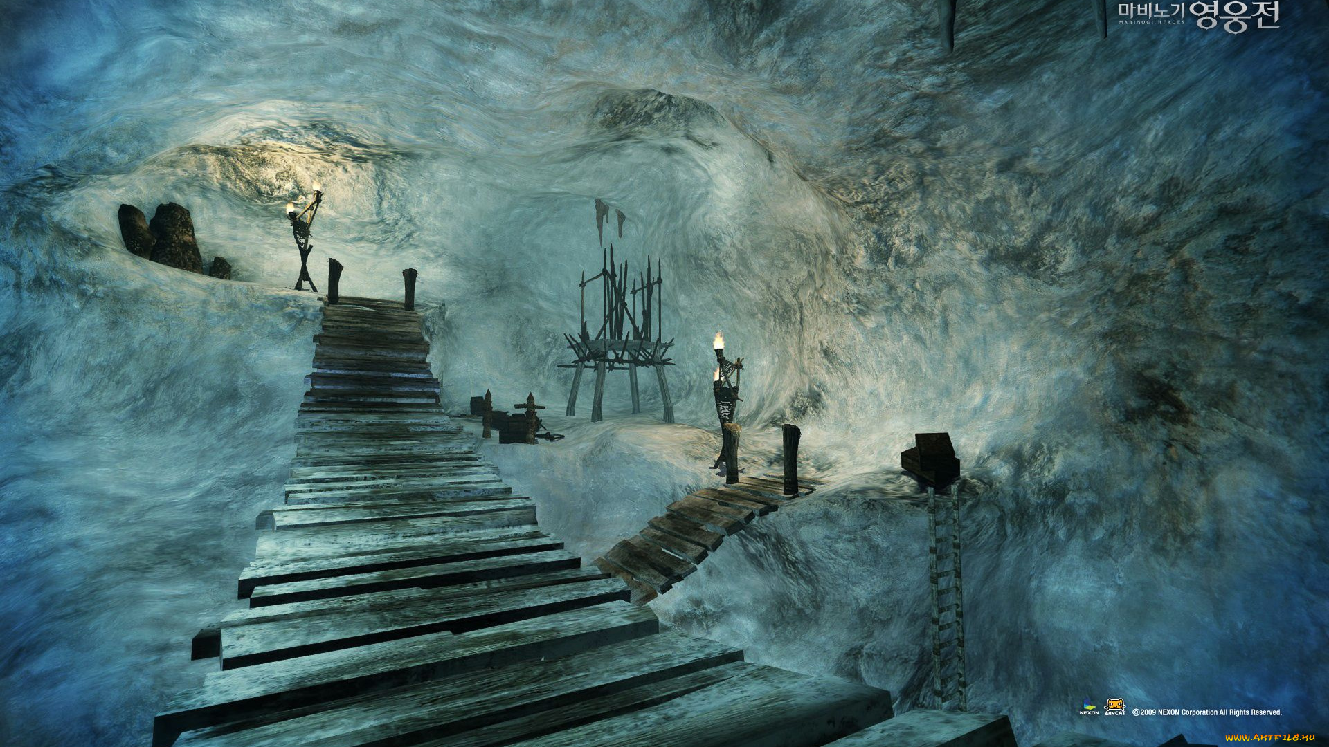 видео, игры, vindictus, лестница, доски