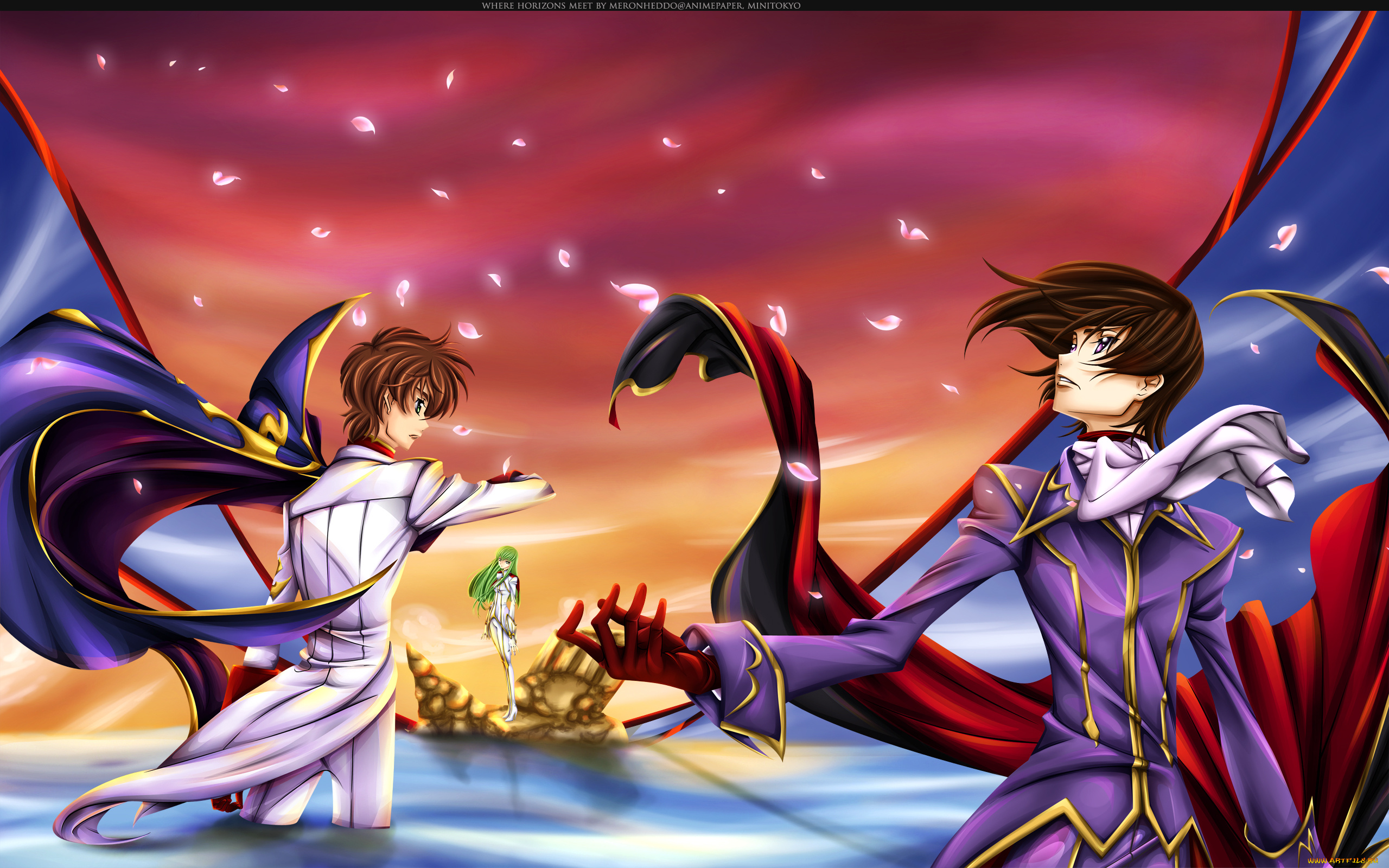 code, geass, lelouch, of, the, rebellion, аниме, lamperouge, suzaku, kururugi