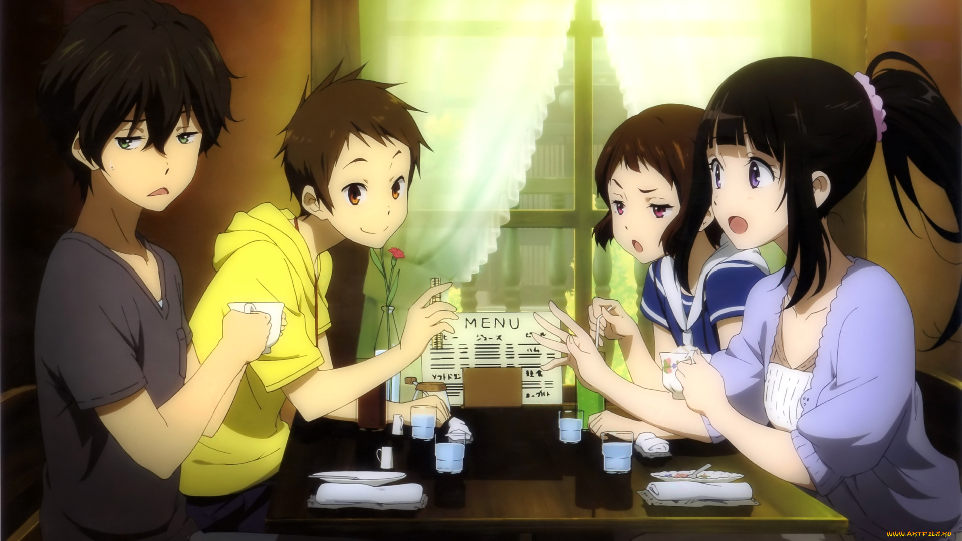 hyouka, аниме