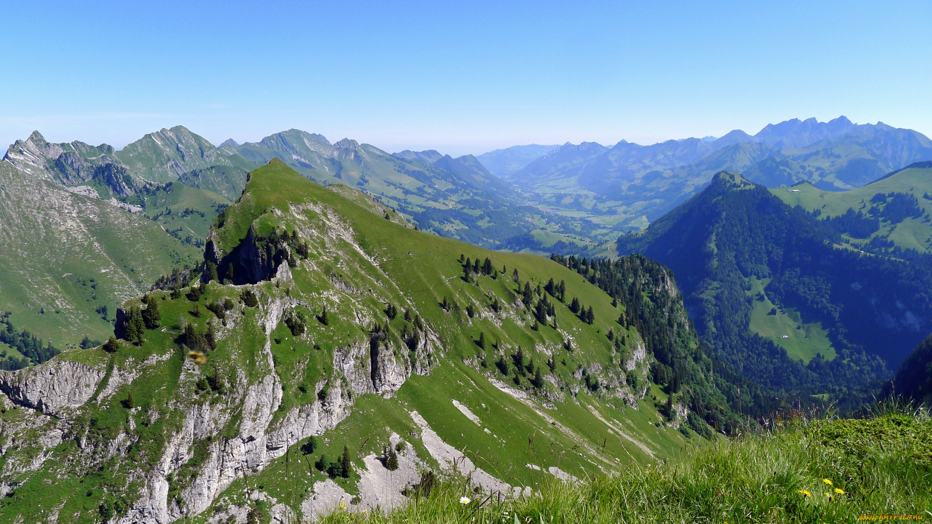 природа, горы, switzerland