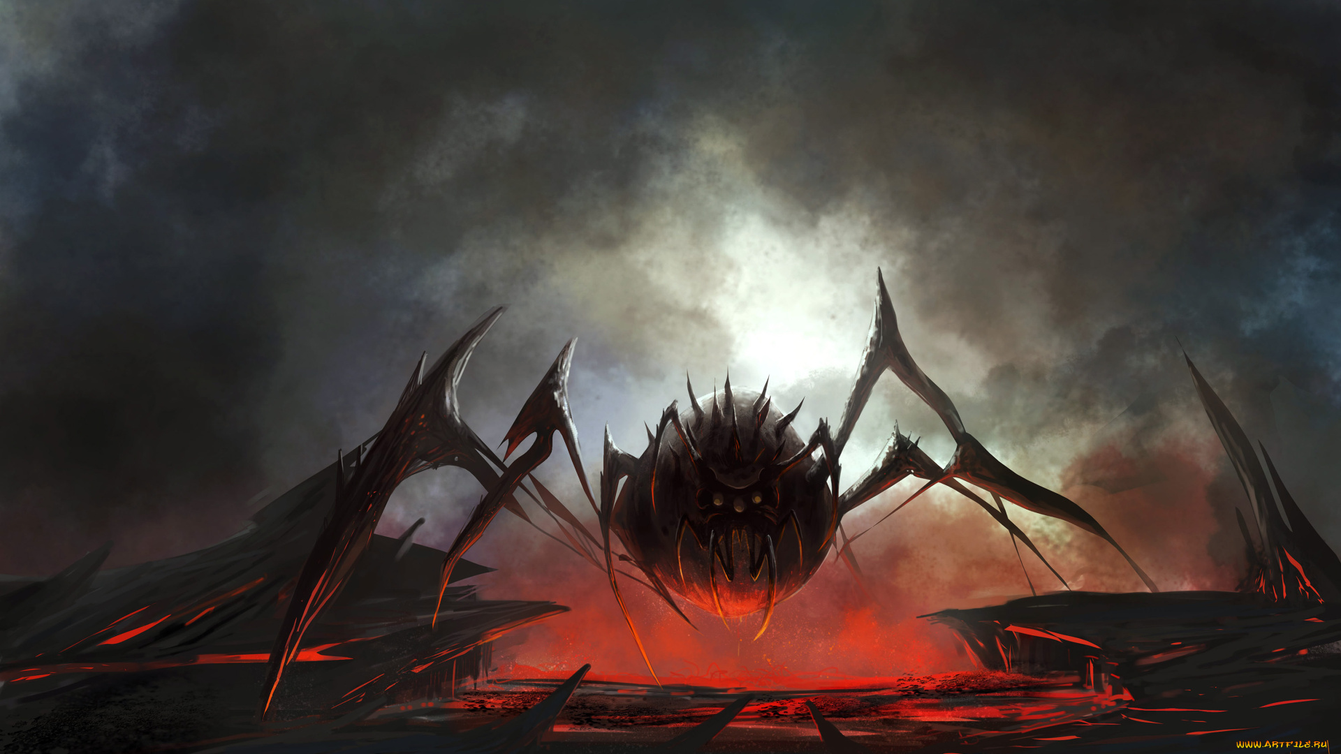 фэнтези, существа, паук