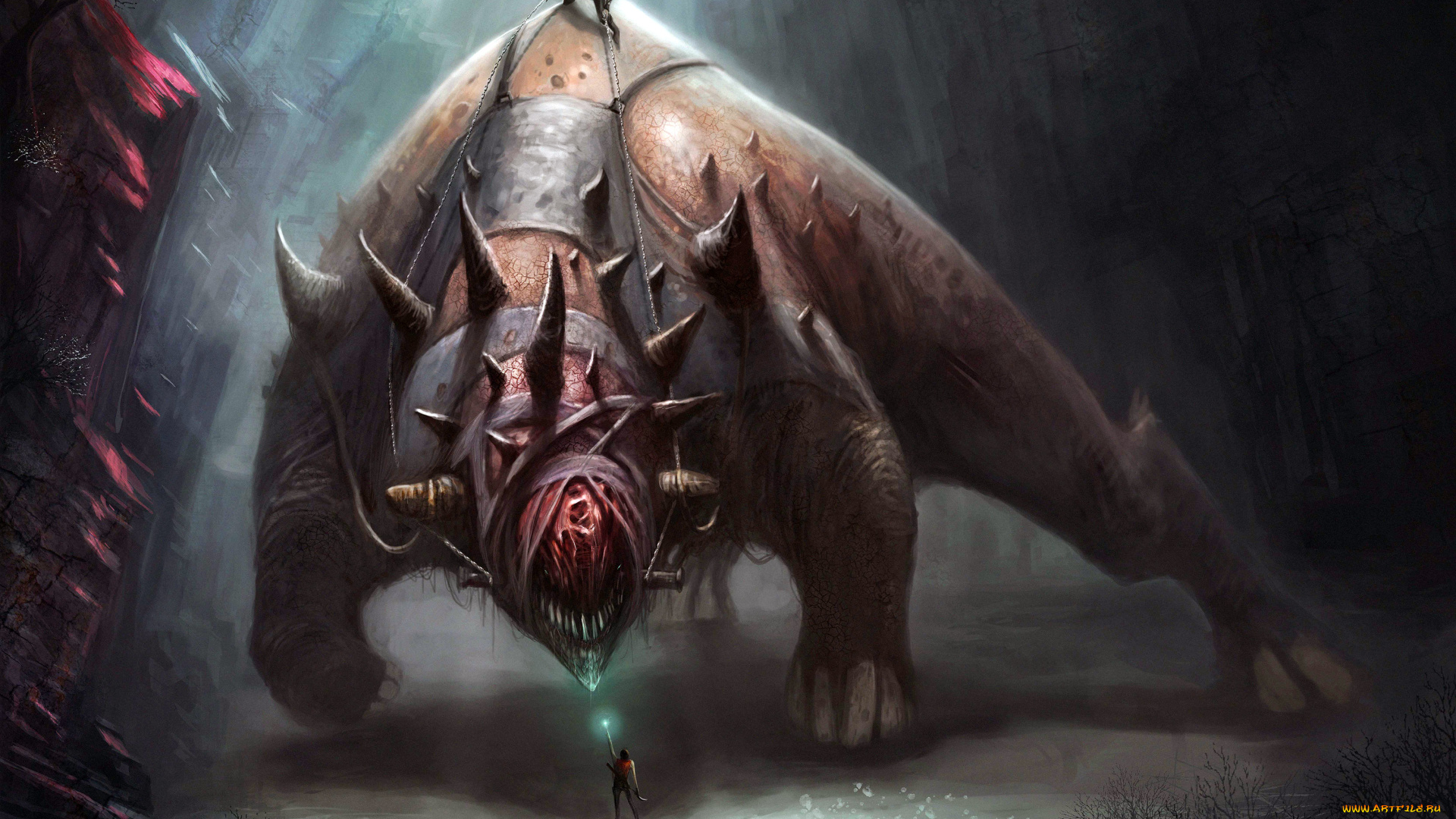 фэнтези, существа, шипы