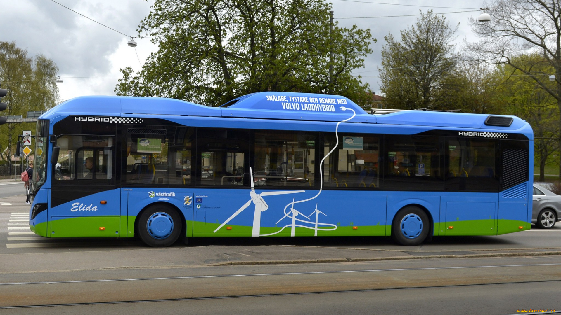 автомобили, автобусы, plug-in, 2013г, 7900, volvo, hybrid