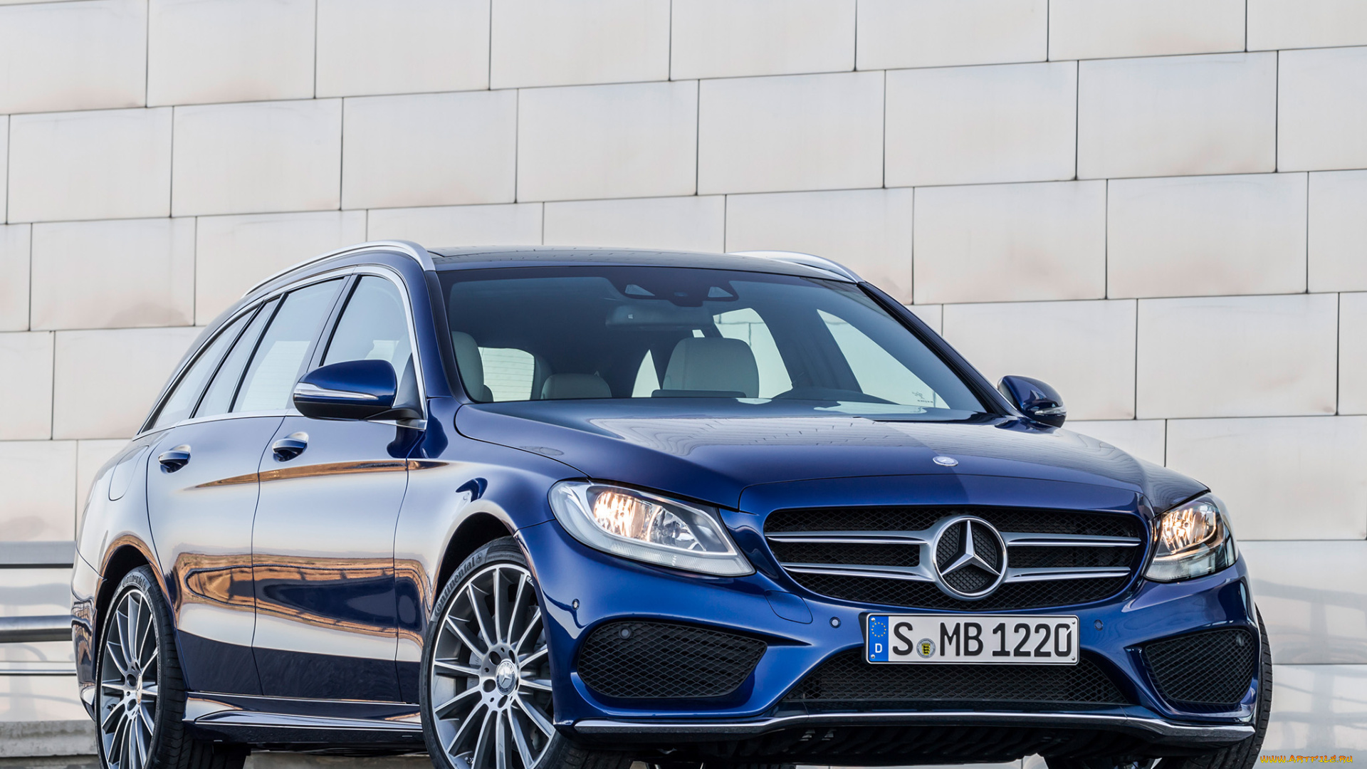 автомобили, mercedes-benz, c, 250, синий, 2014г, s205, estate, line, amg