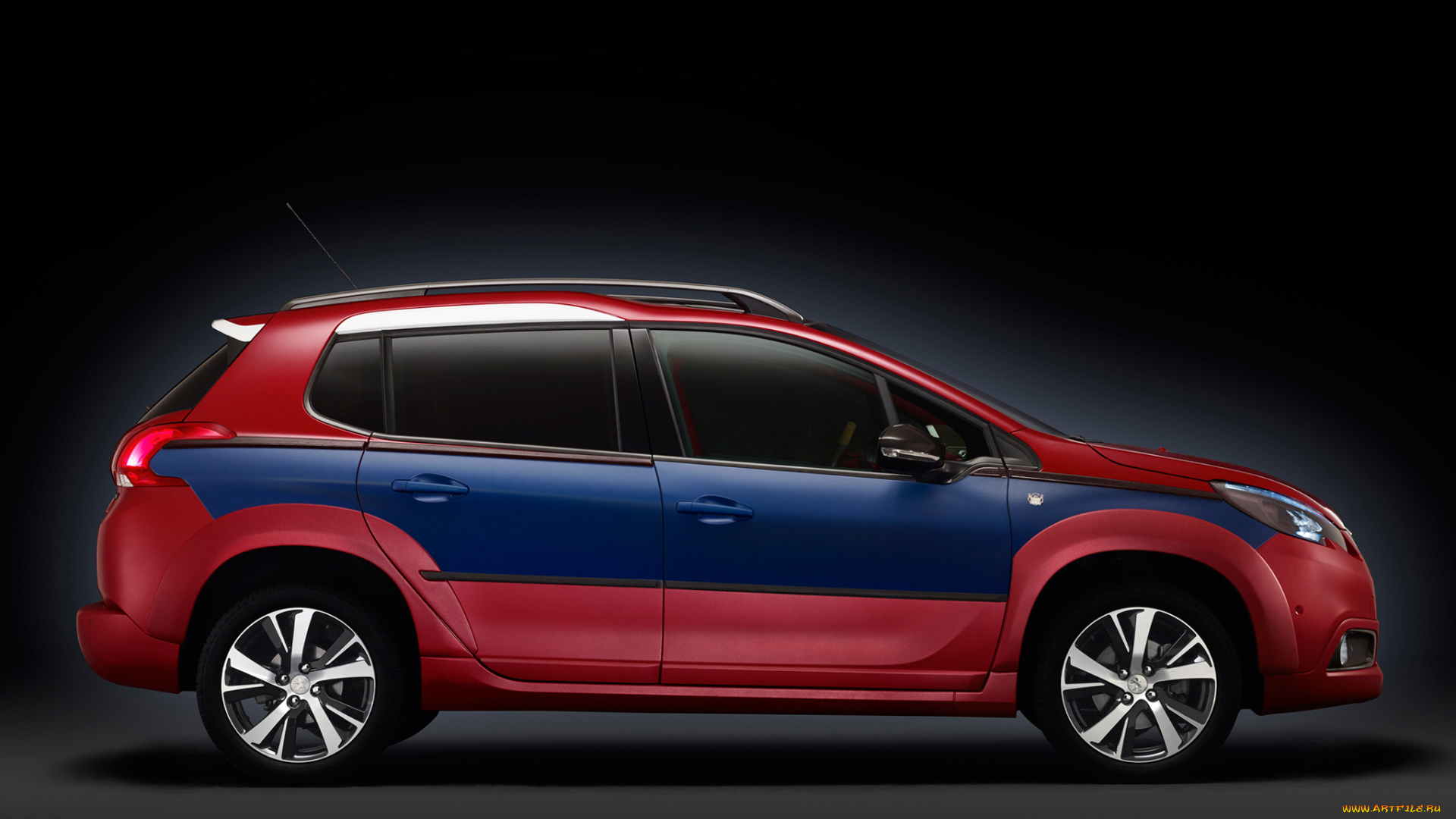 автомобили, peugeot, красный, 2014г, castagna, 2008