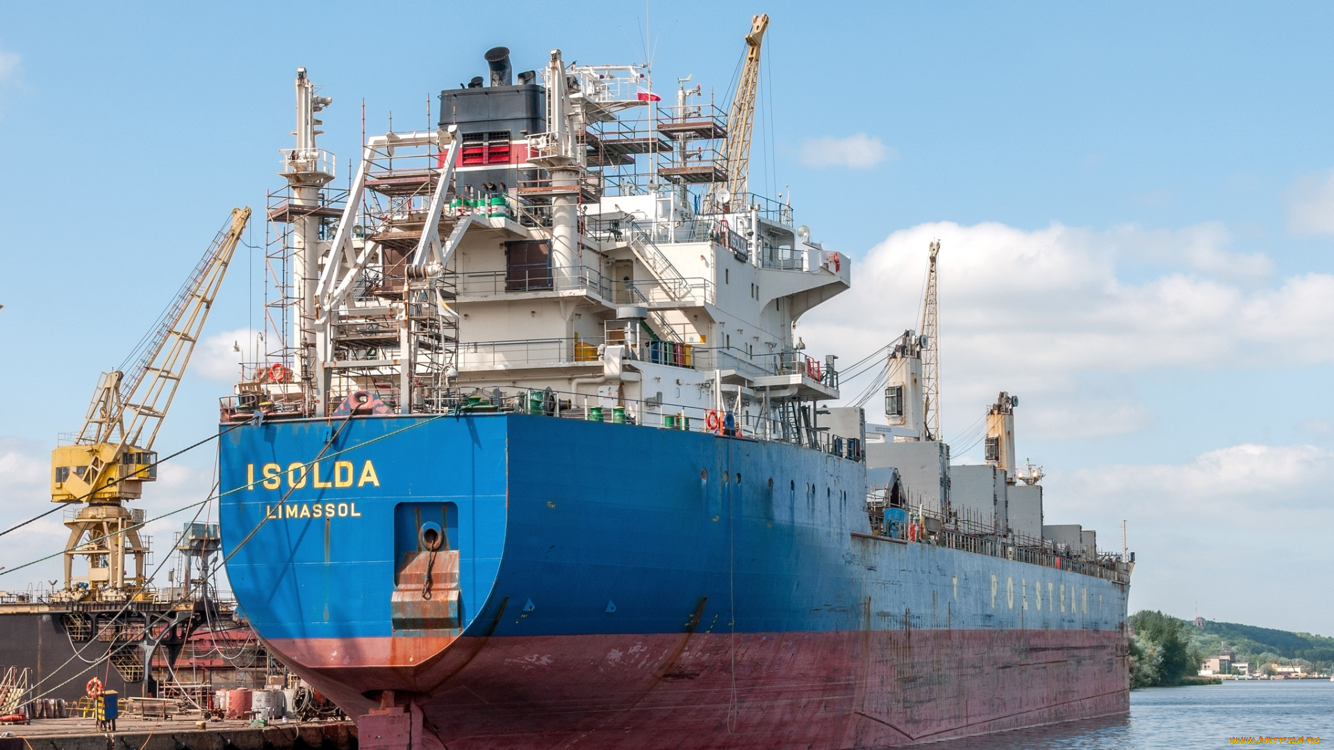 корабли, грузовые, суда, огромный