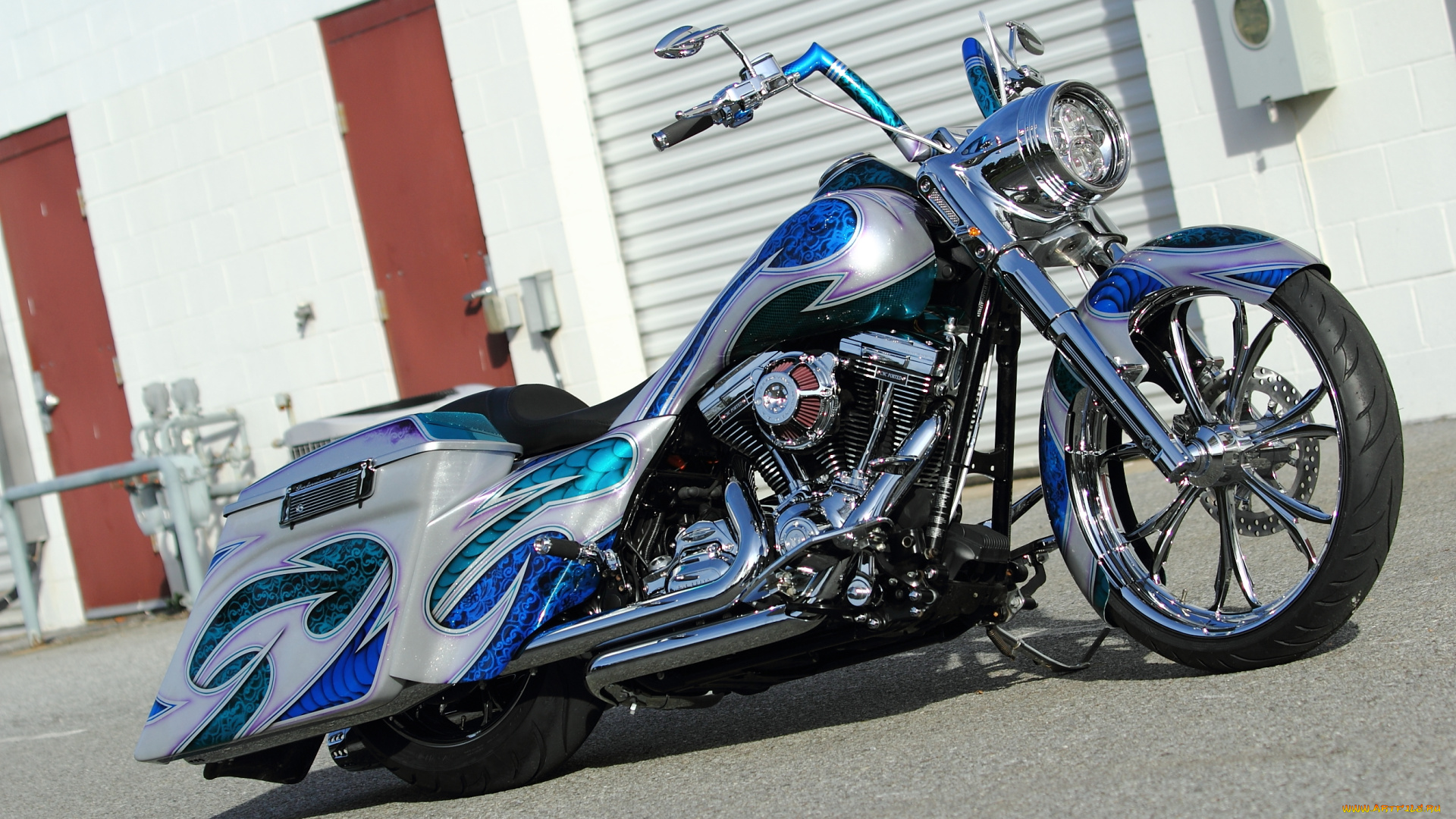 мотоциклы, customs, flhr