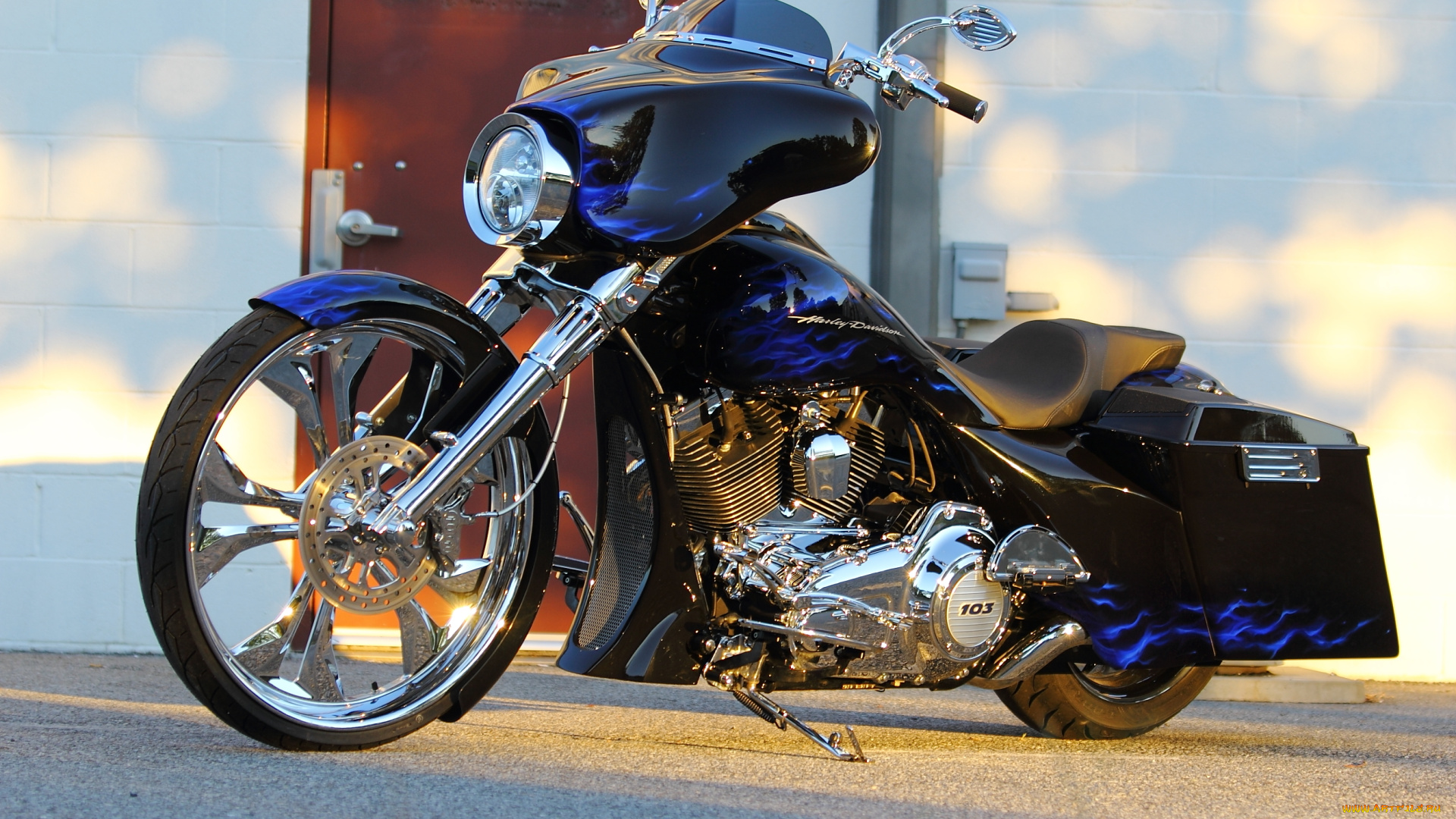 мотоциклы, customs, flhx