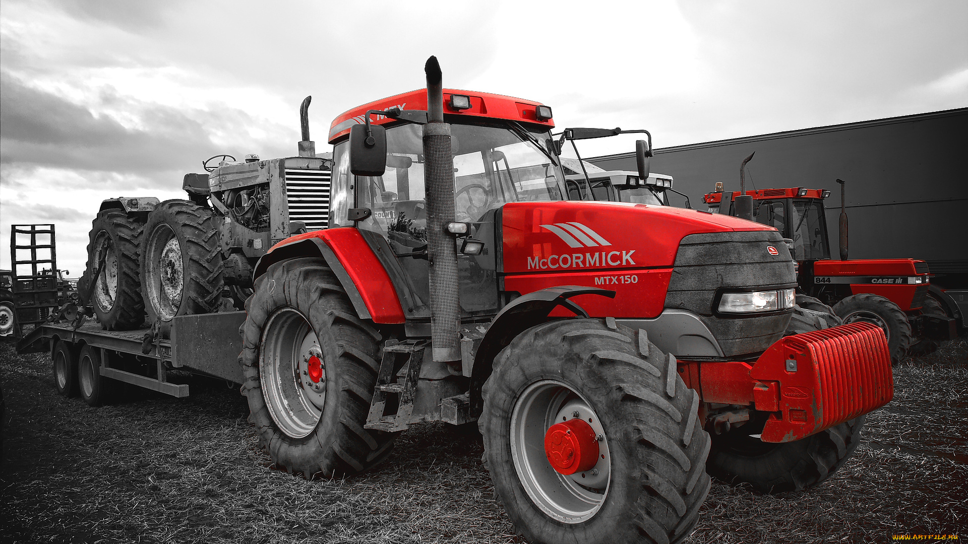 техника, тракторы, трактор, колесный