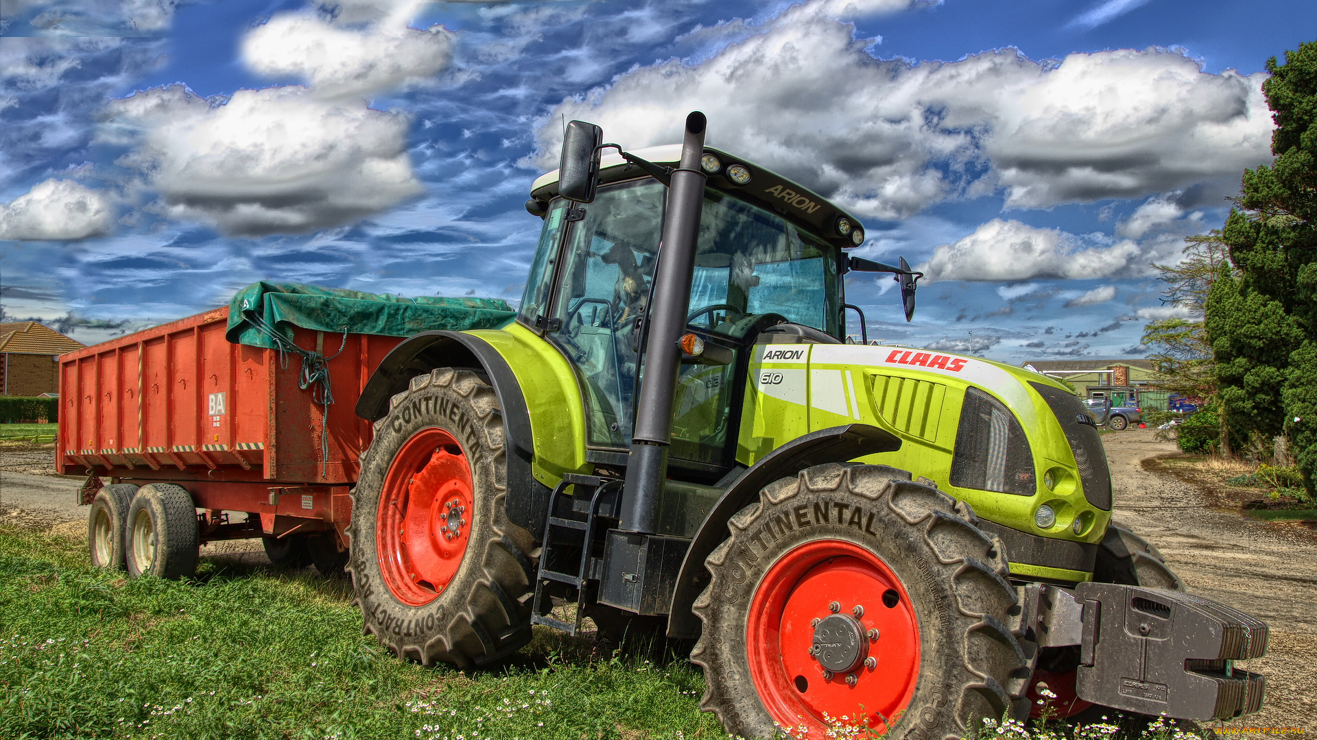 техника, тракторы, трактор, поле