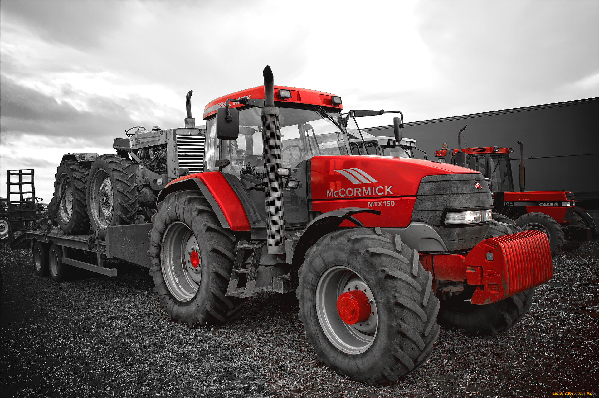 техника, тракторы, трактор, колесный