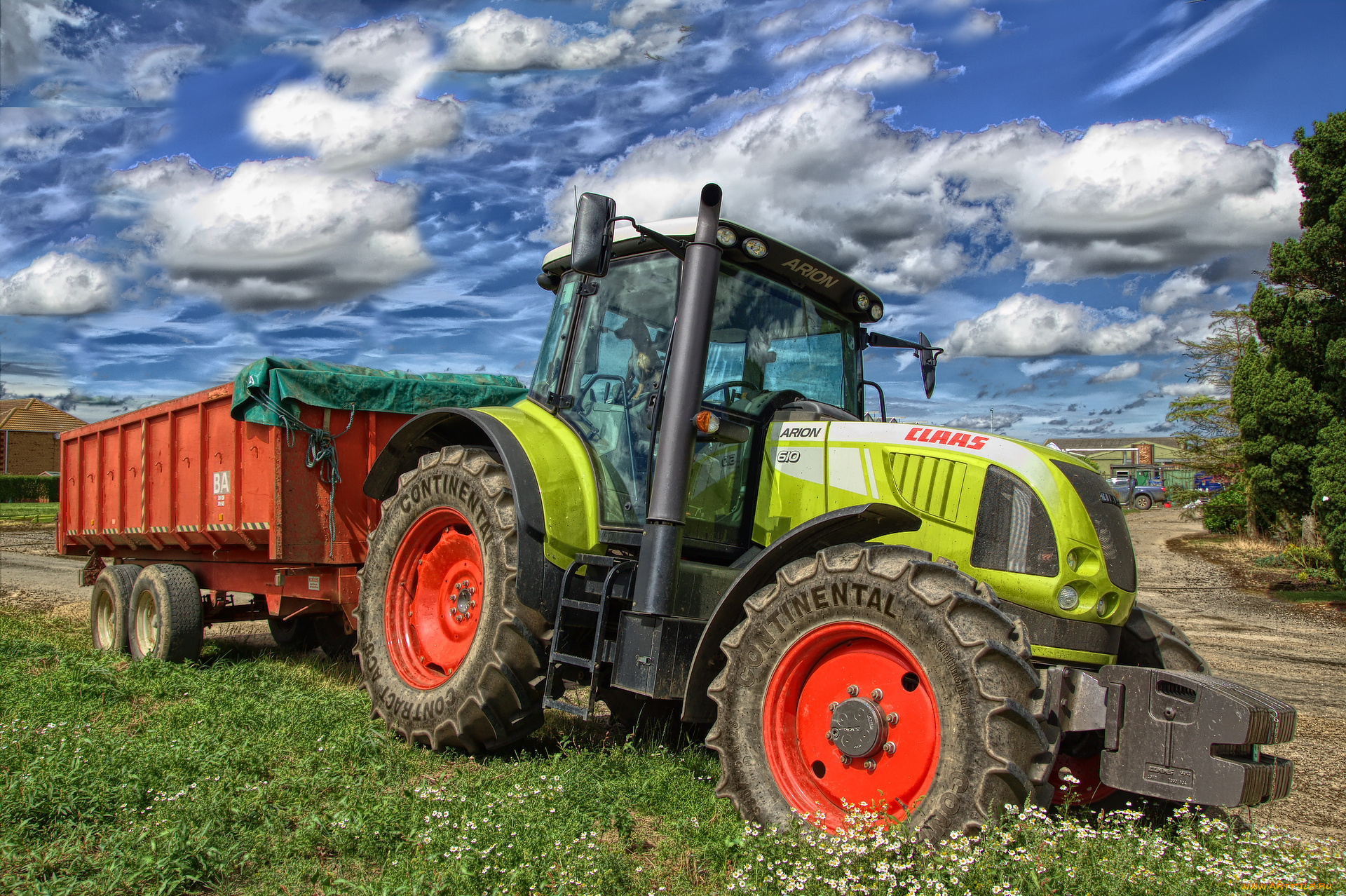 техника, тракторы, трактор, поле