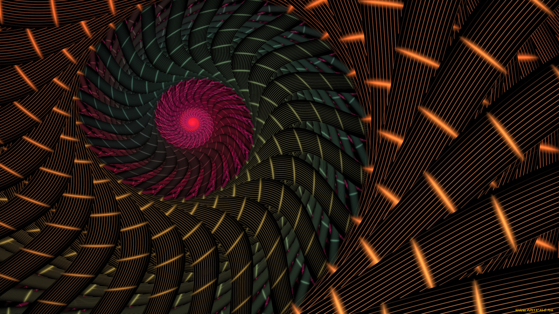 3д, графика, фракталы, , fractal, узор, фон, цвета