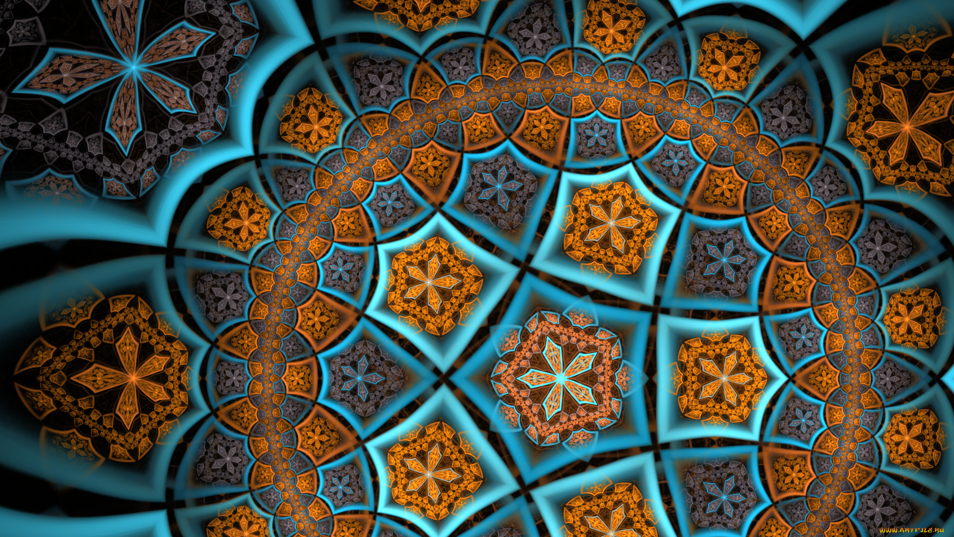 3д, графика, фракталы, , fractal, узор, фон, цвета