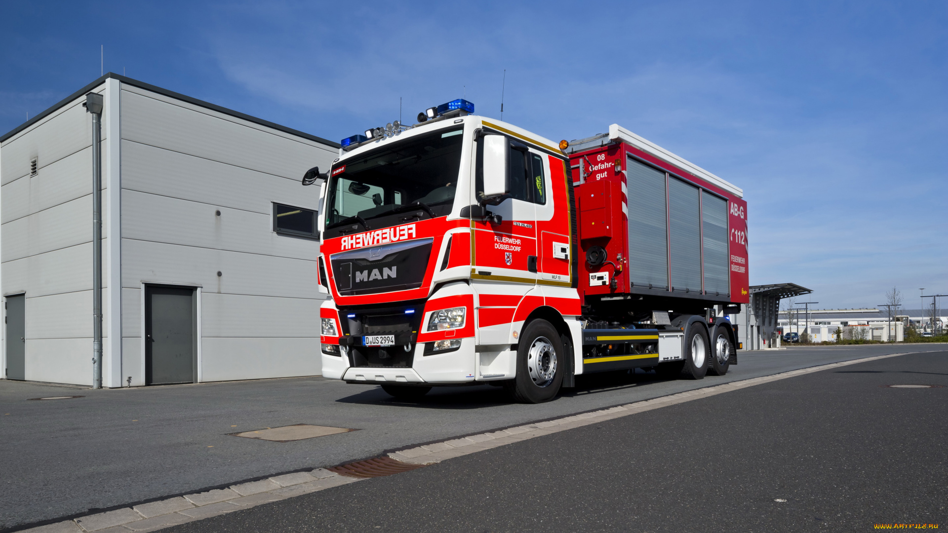 автомобили, man, 2014г, feuerwehr, 6x2, 26-480, tgx